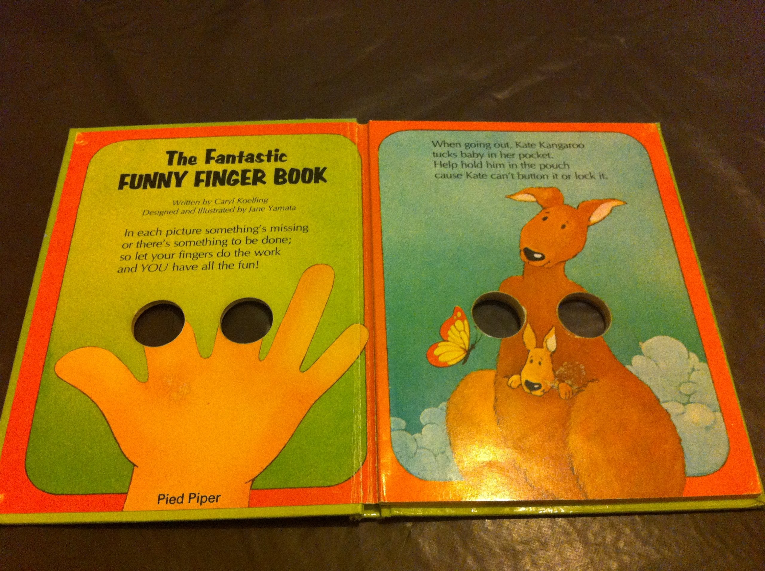 The Fantastic Funny Finger Book (Surprise Books),Used