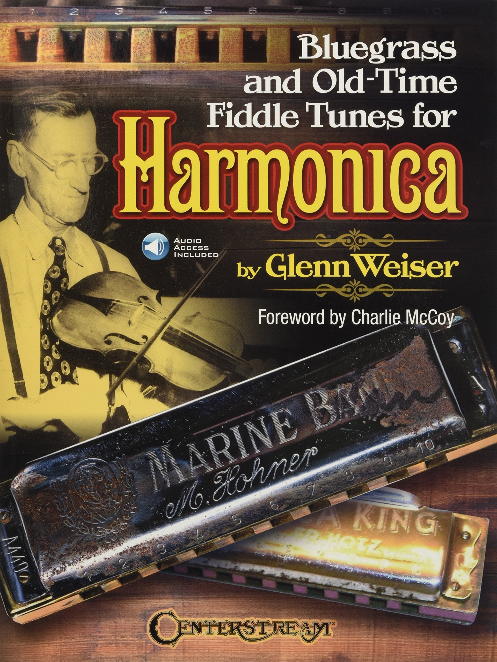 Bluegrass and OldTime Fiddle Tunes for Harmonica,New