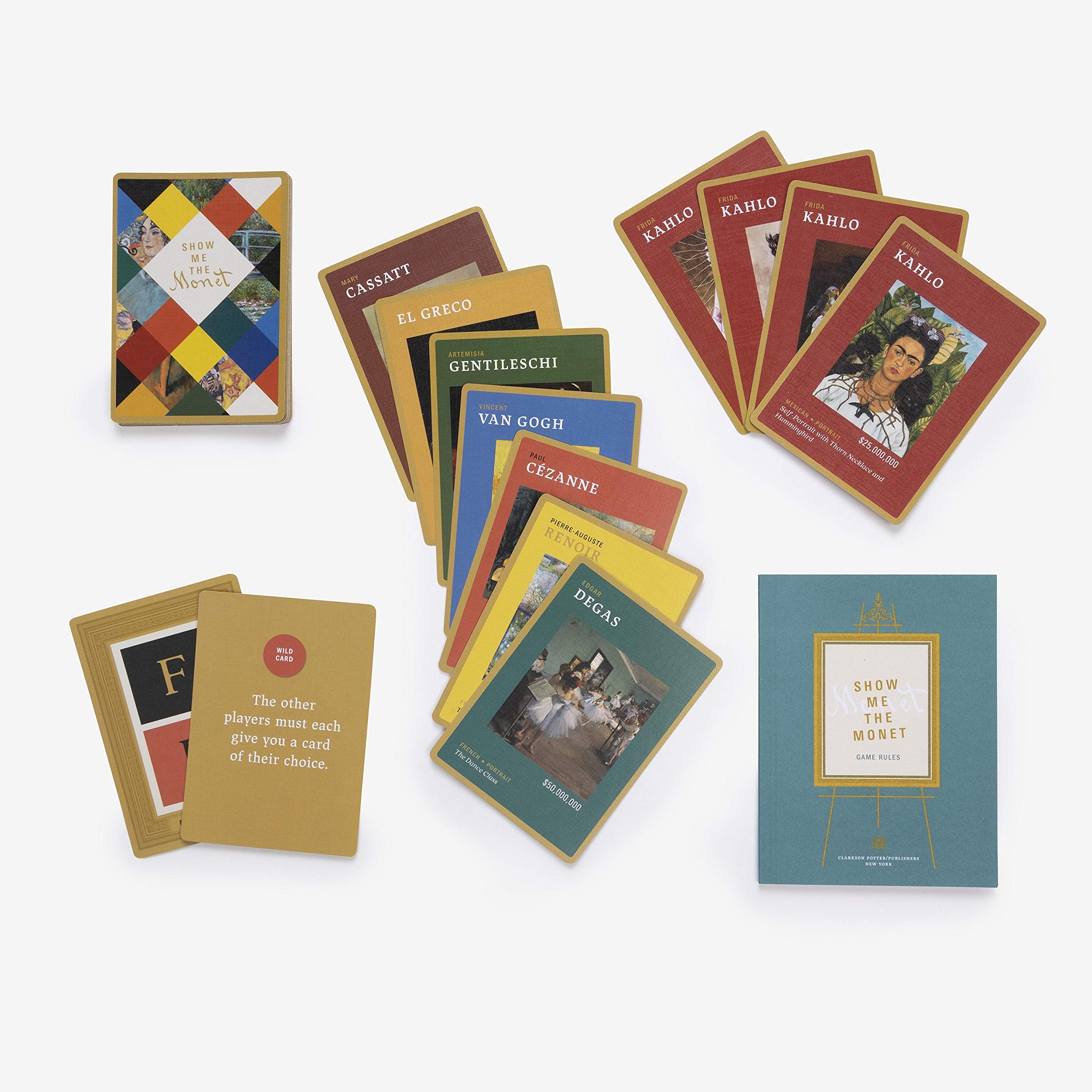 Clarkson Potter Show Me The Monet: A Card Game for Wheelers and (Art) Dealers,New