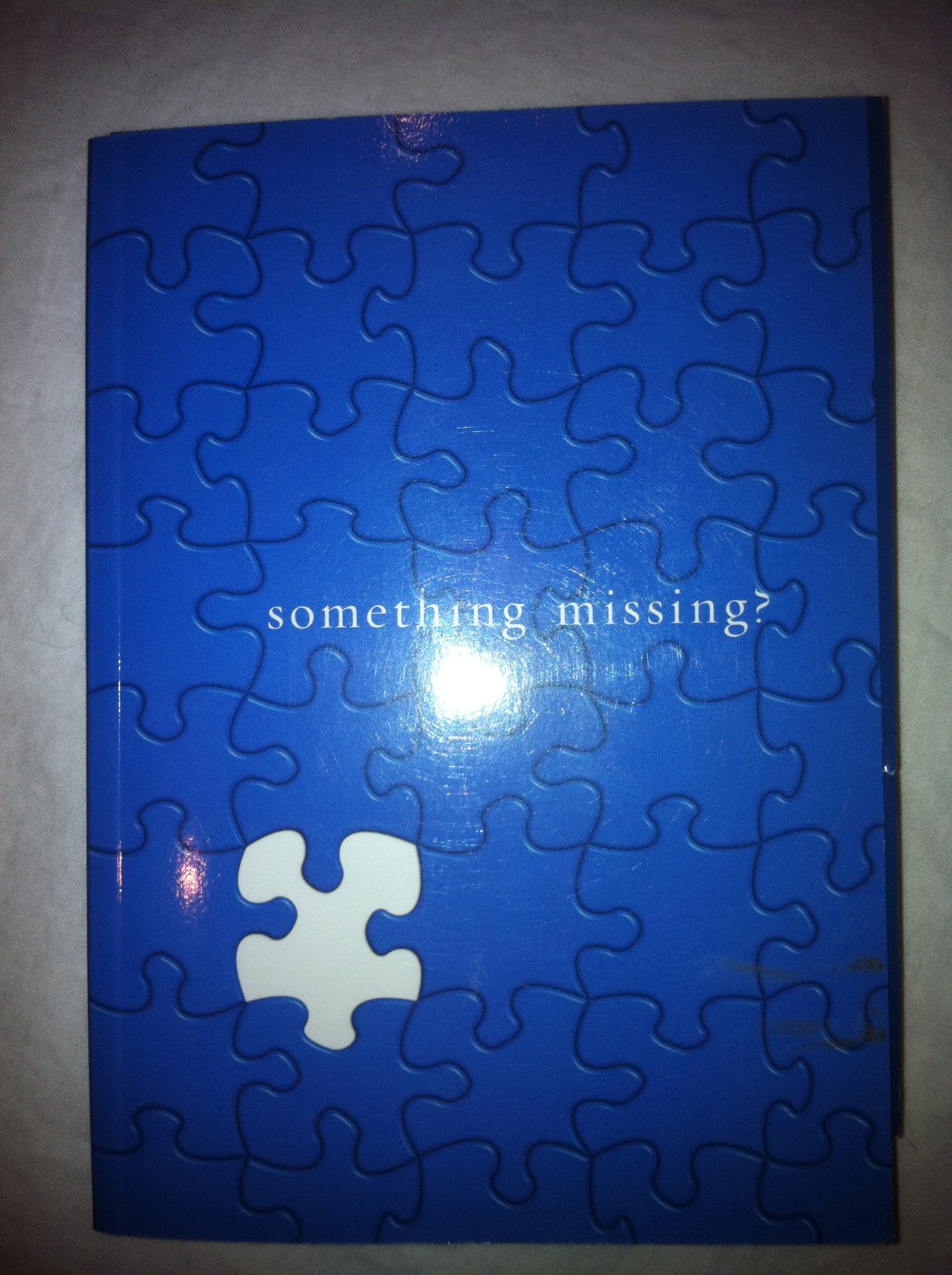 GOD'S WORD Sentaments Something Missing,Used