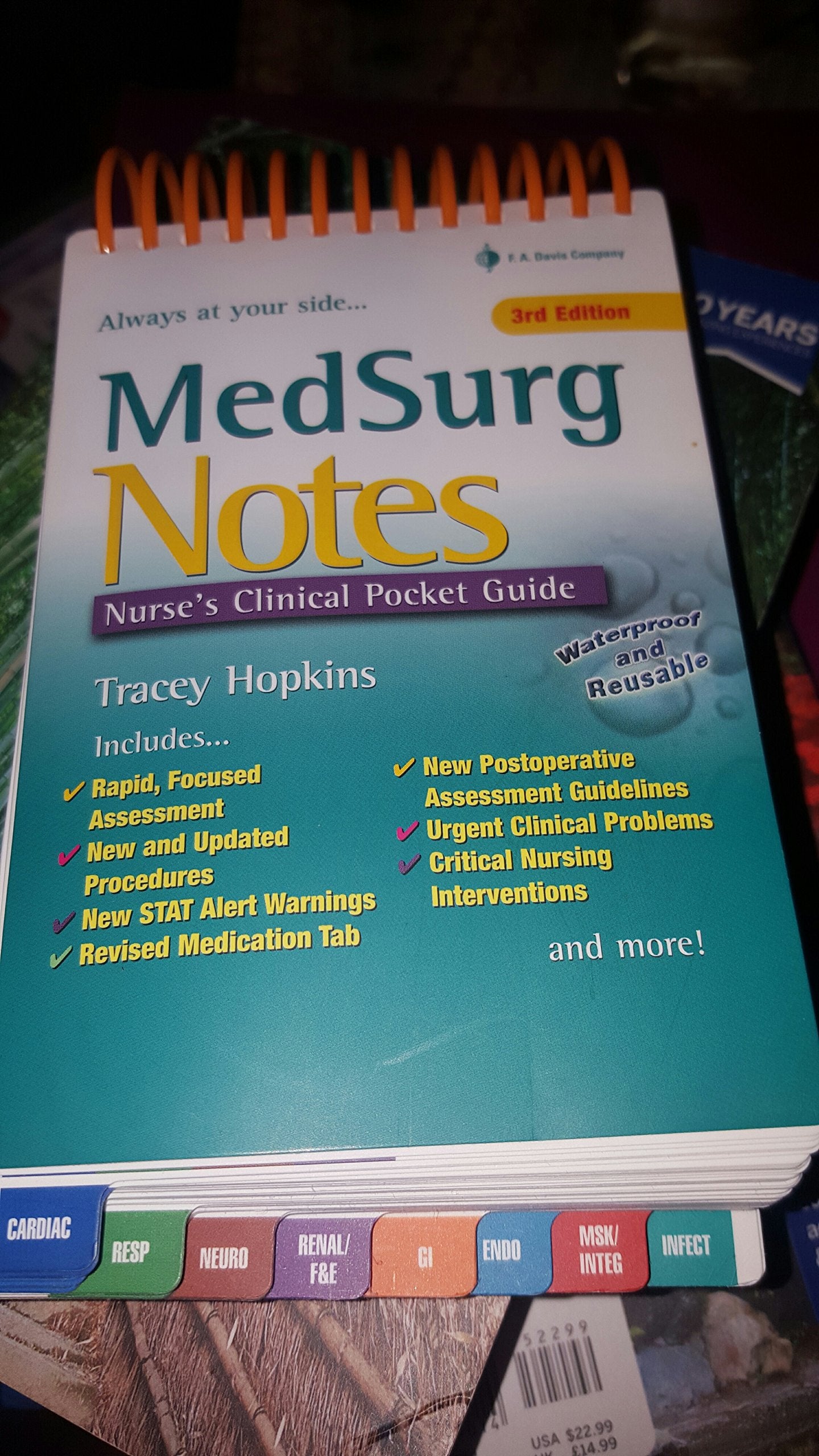 Medsurg Notes: Nurse'S Clinical Pocket Guide,Used