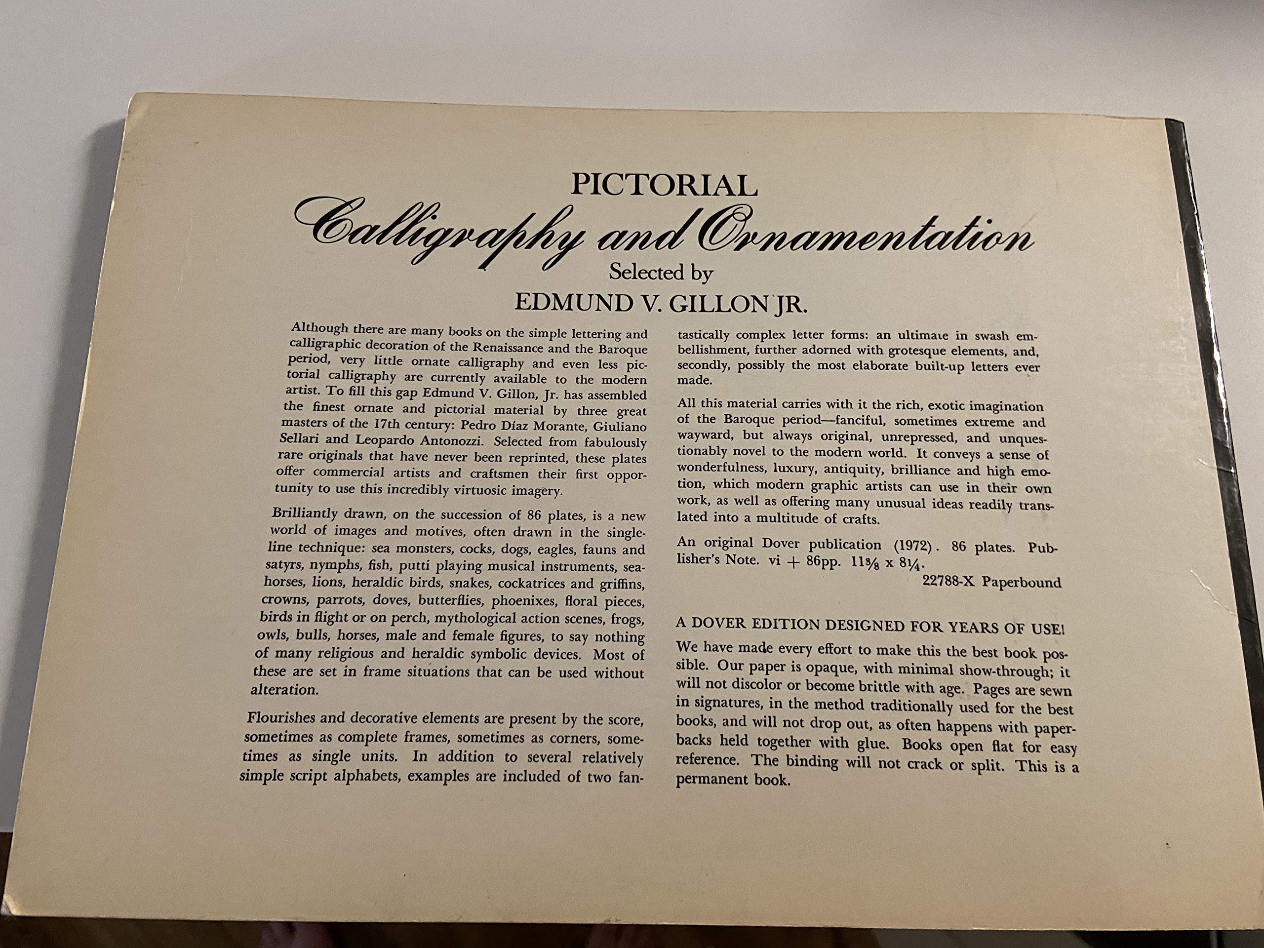 Pictorial Calligraphy and Ornamentation;,Used