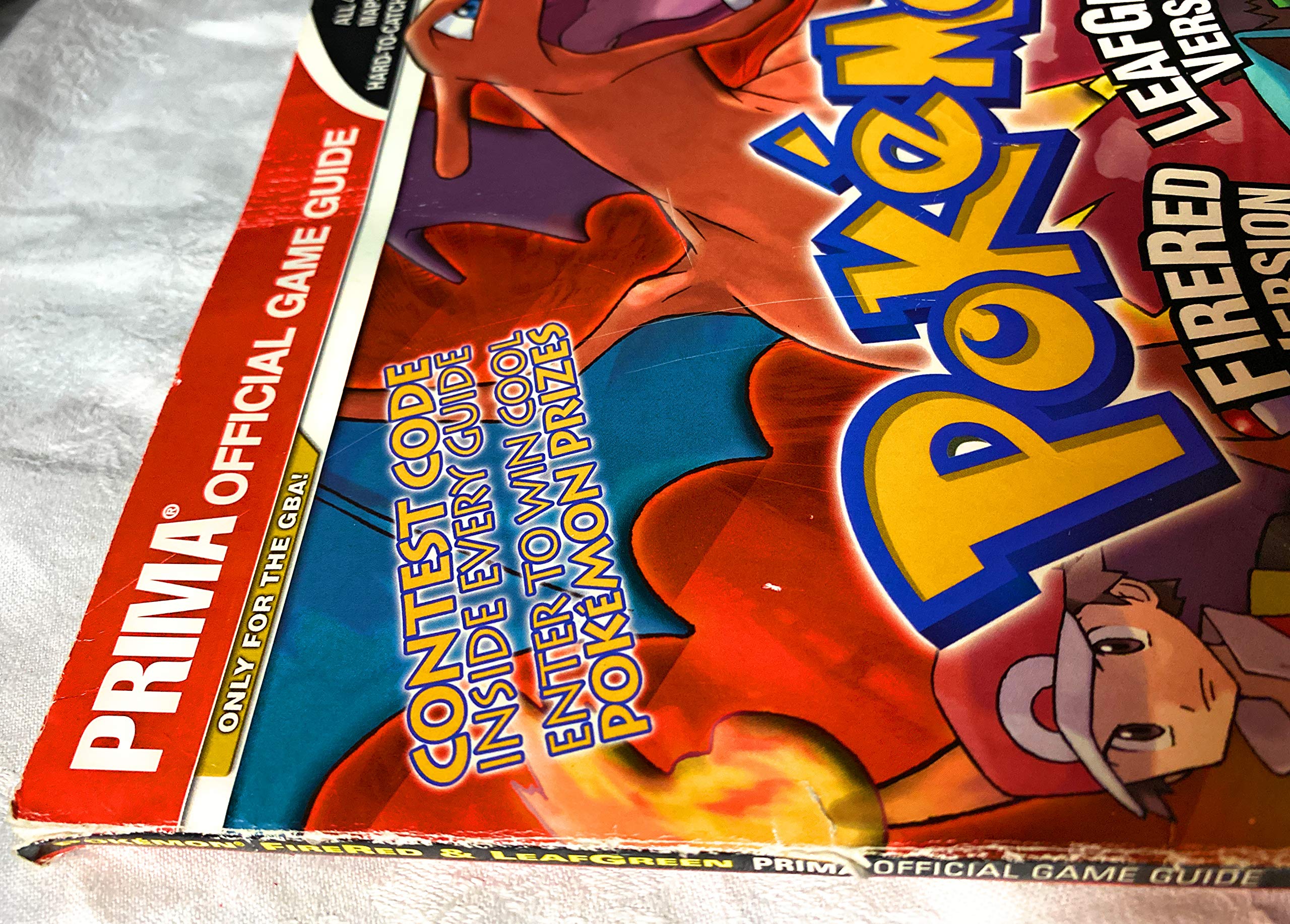 Pokemon Leafgreen Version And Firered Version: Prima Official Game Guide,Used