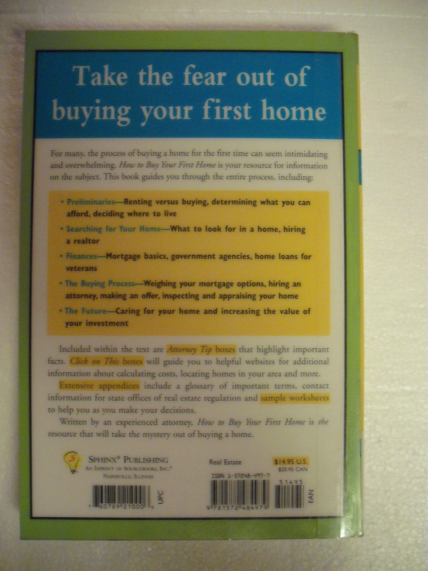 How To Buy Your First Home, Second Edition,Used