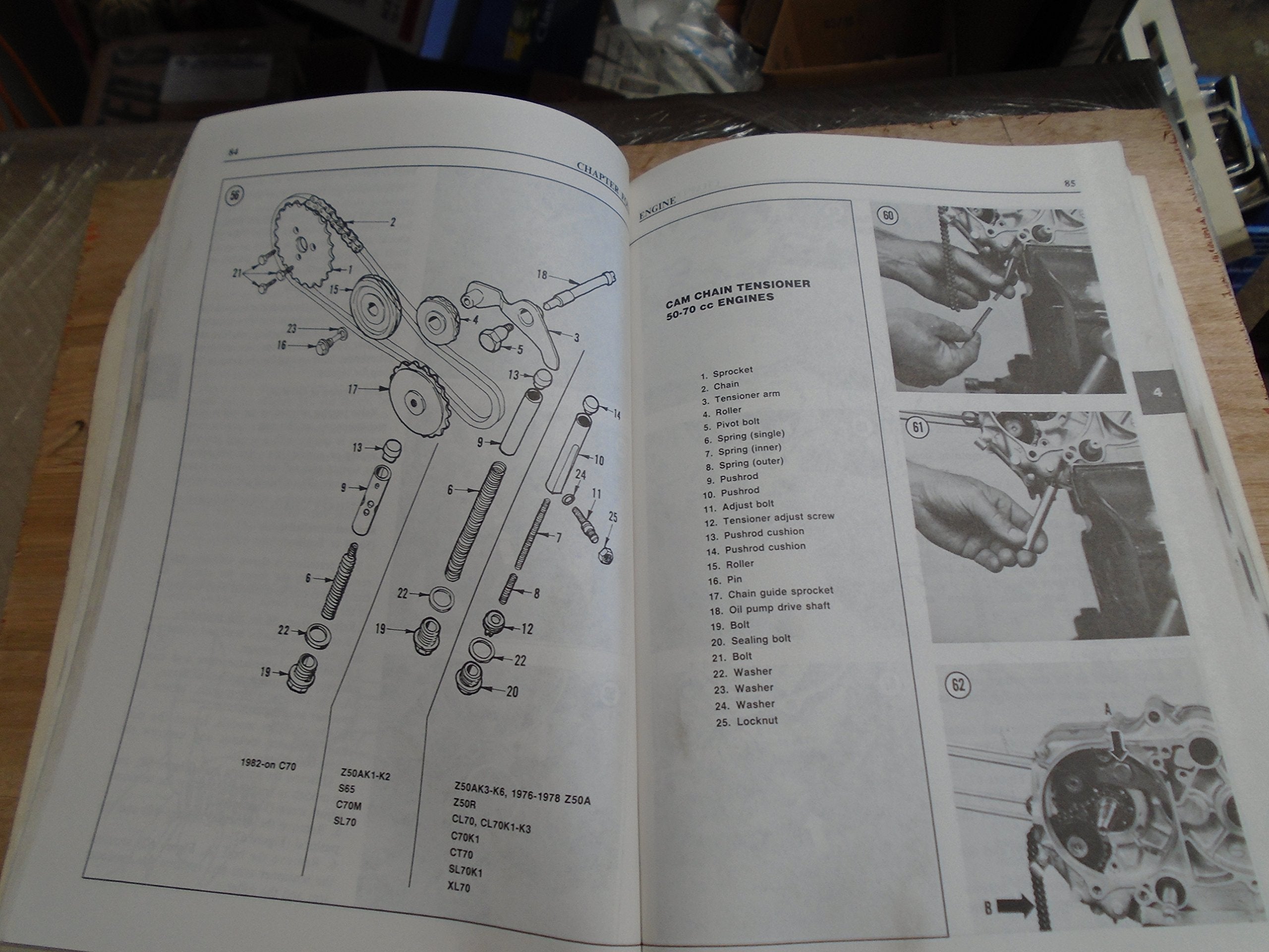 Honda 50110cc Ohc Singles: 19651986 Service, Repair, Maintenance,Used