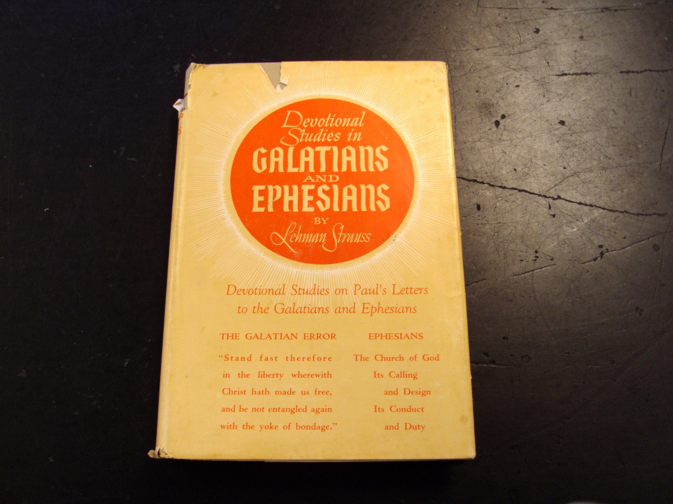 Devotional Studies in Galatians and Ephesians,Used