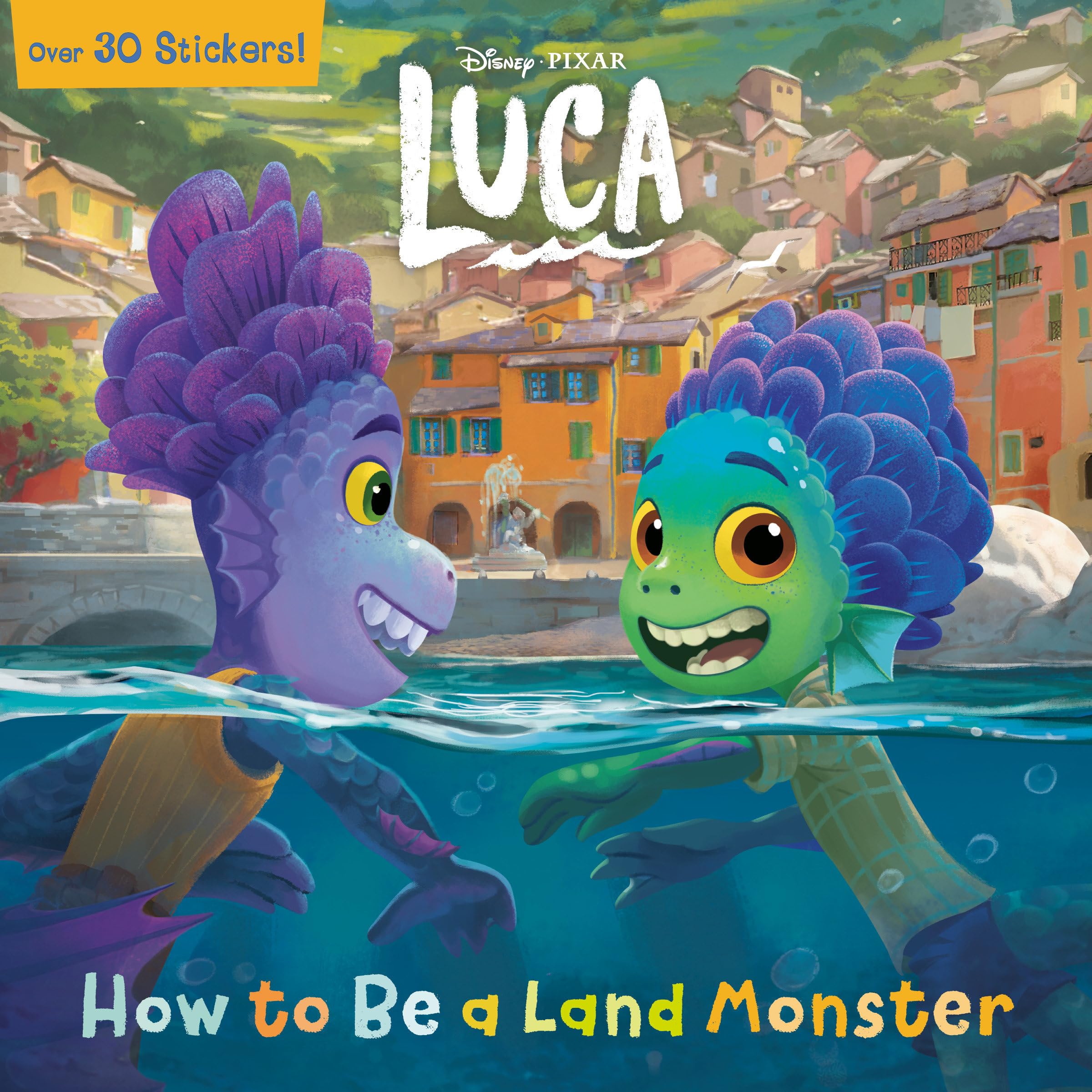 How to Be a Land Monster (Disney/Pixar Luca) (Pictureback),New