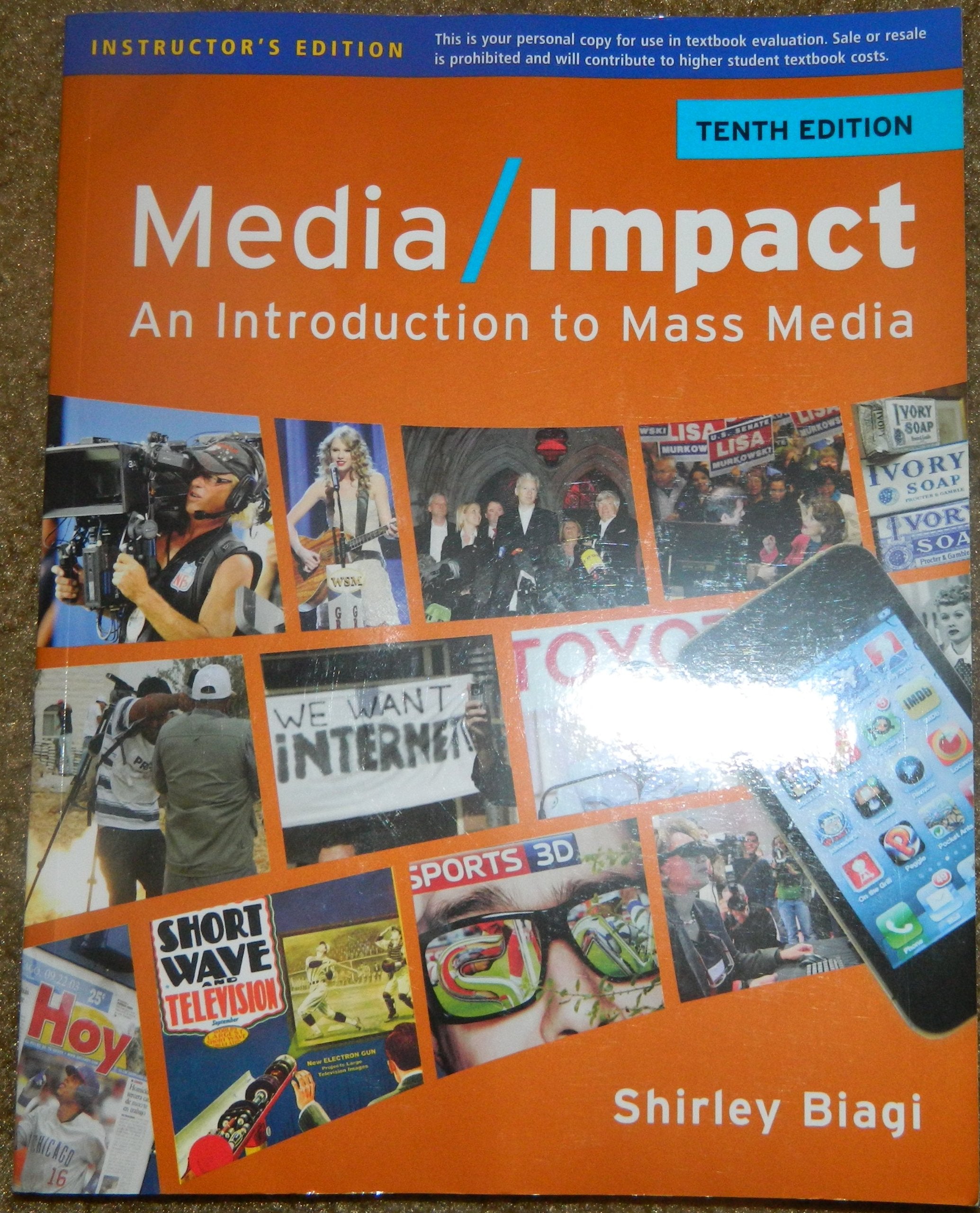 Media Impact: An Introduction to Mass Media (Wadsworth Series in Mass Communication and Journalism: General Mass Communication),Used
