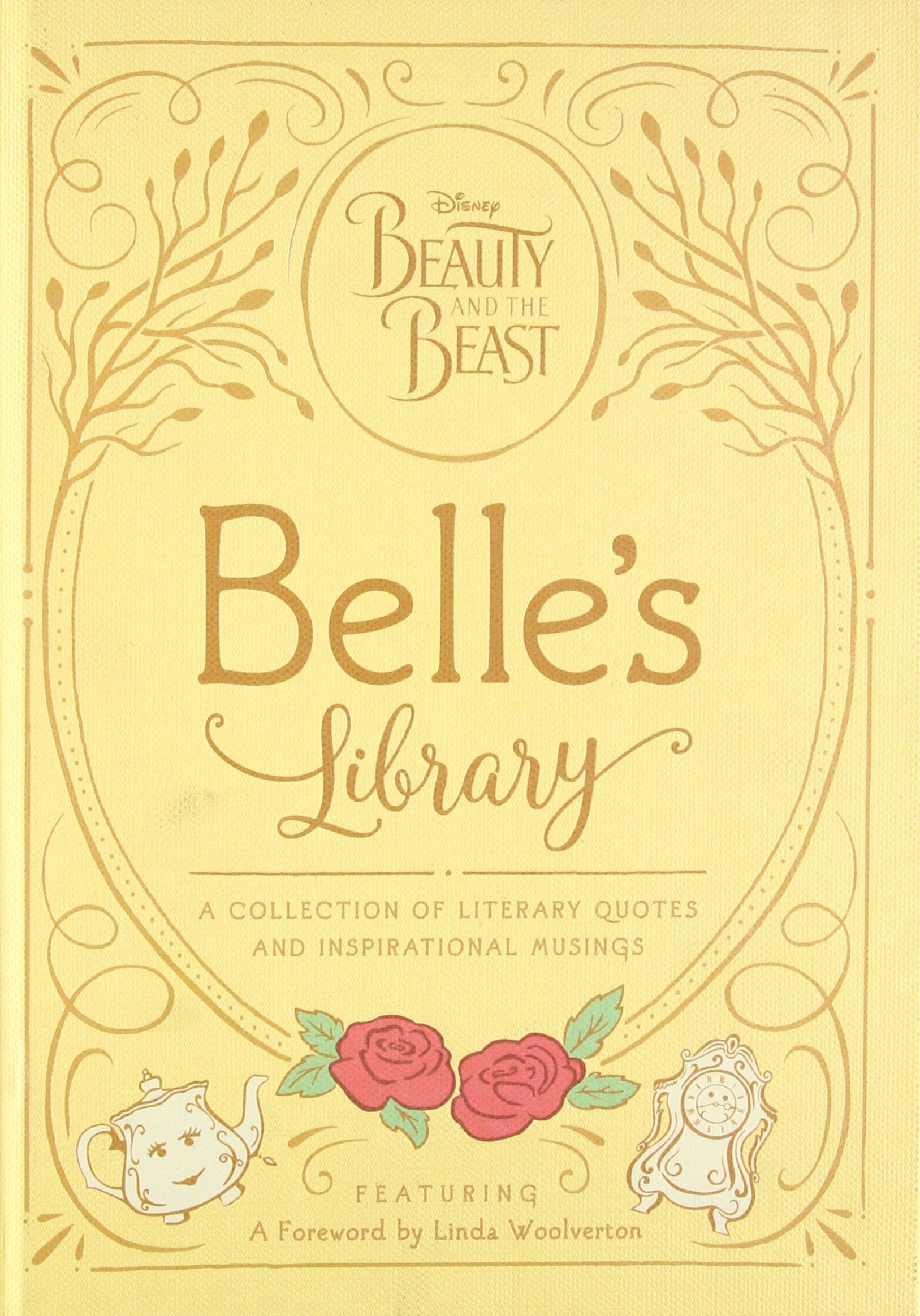 Beauty And The Beast: Belle'S Library: A Collection Of Literary Quotes And Inspirational Musings (Disney Beauty And The Beast),Used