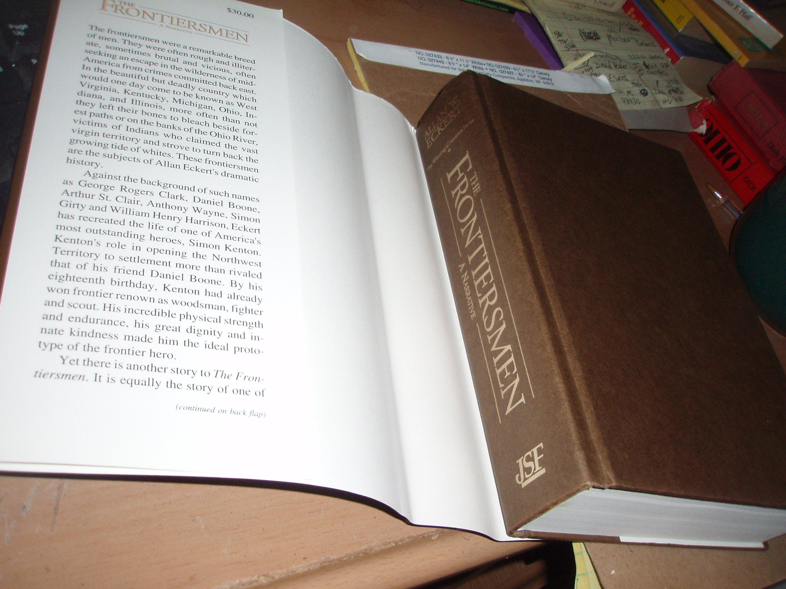 The Frontiersmen: A Narrative,Used