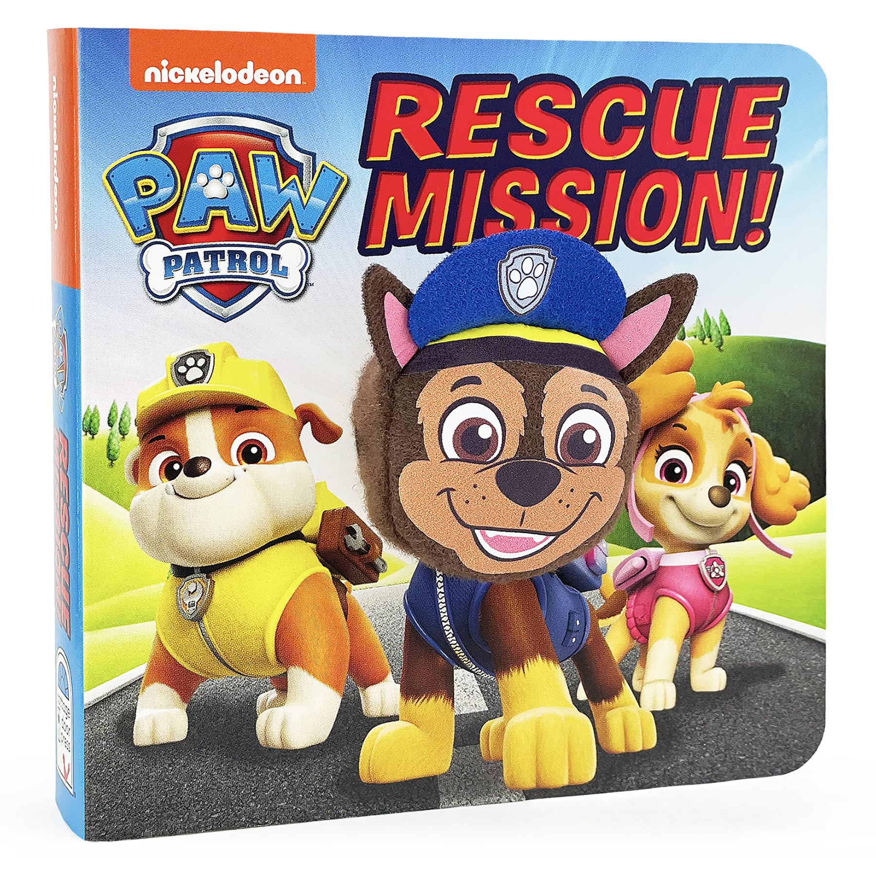 Paw Patrol Rescue Mission; Chase Finger Puppet Childrens Board Book,New
