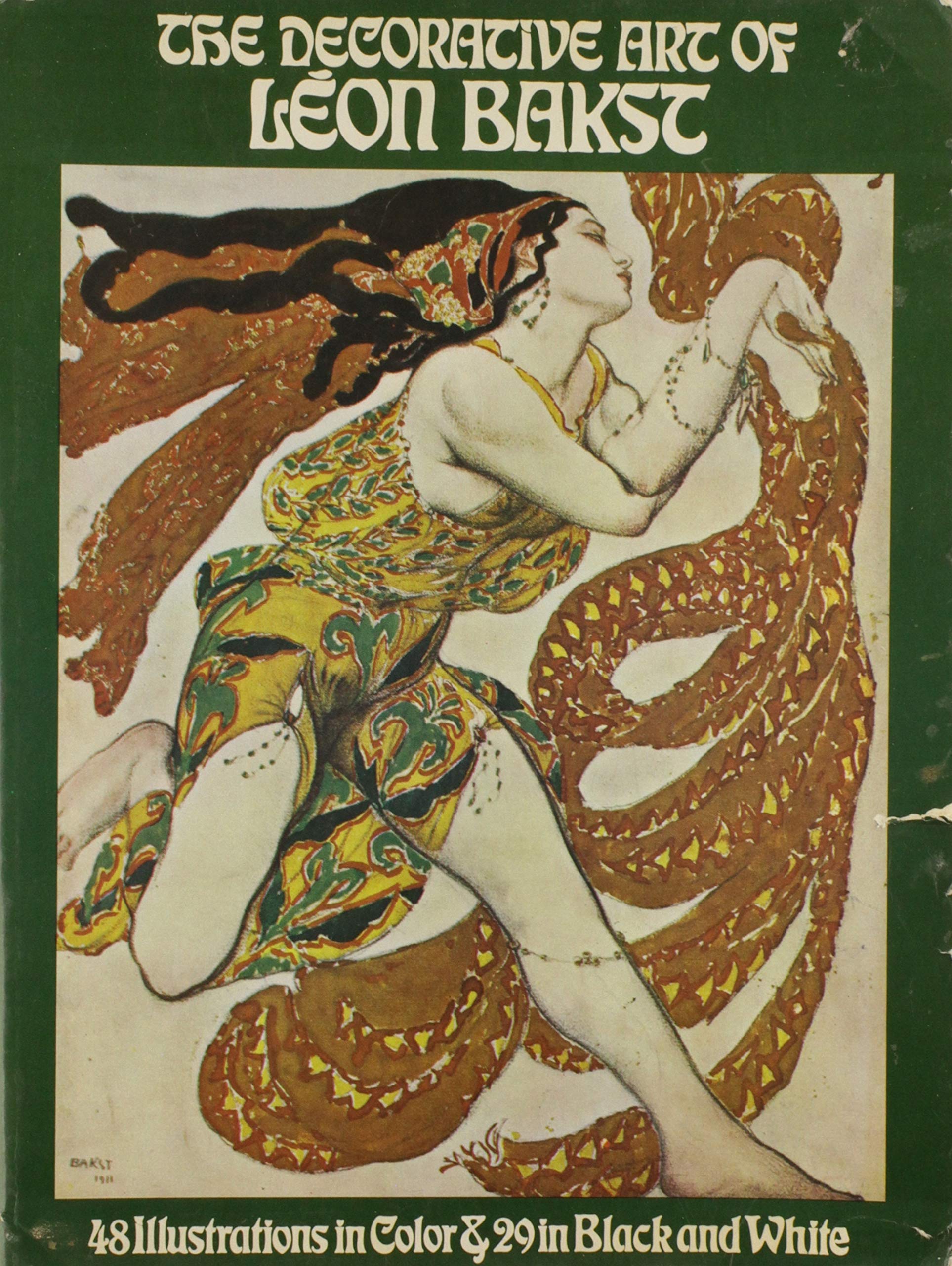 The Decorative Art Of Leon Bakst (English And French Edition),Used