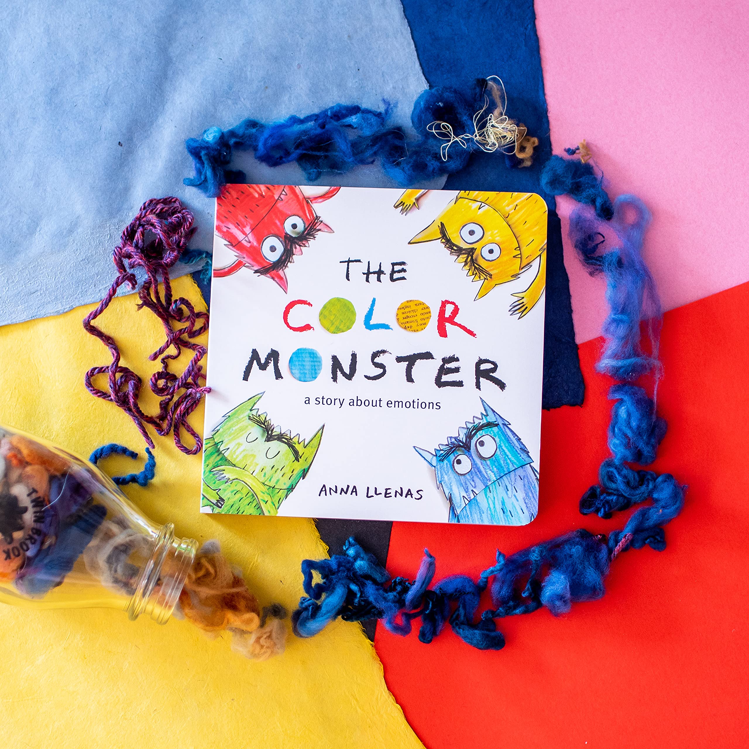 The Color Monster: A Story About Emotions (The Color Monster, 1),New