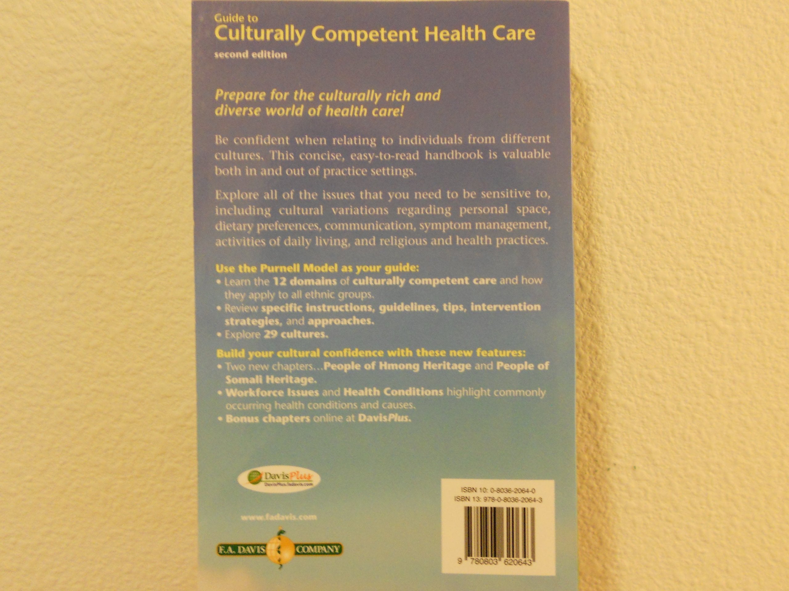 Guide To Culturally Competent Health Care,New