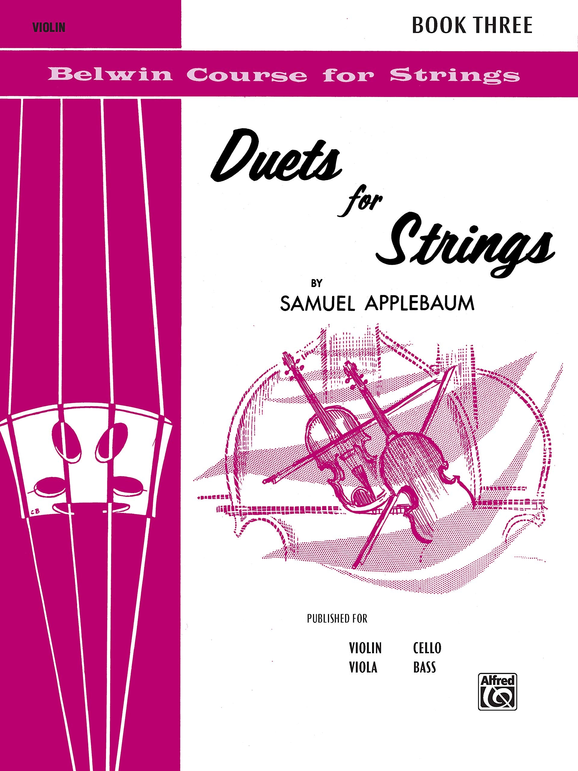 Duets for Strings, Bk 3: Violin (Belwin Course for Strings, Bk 3),Used