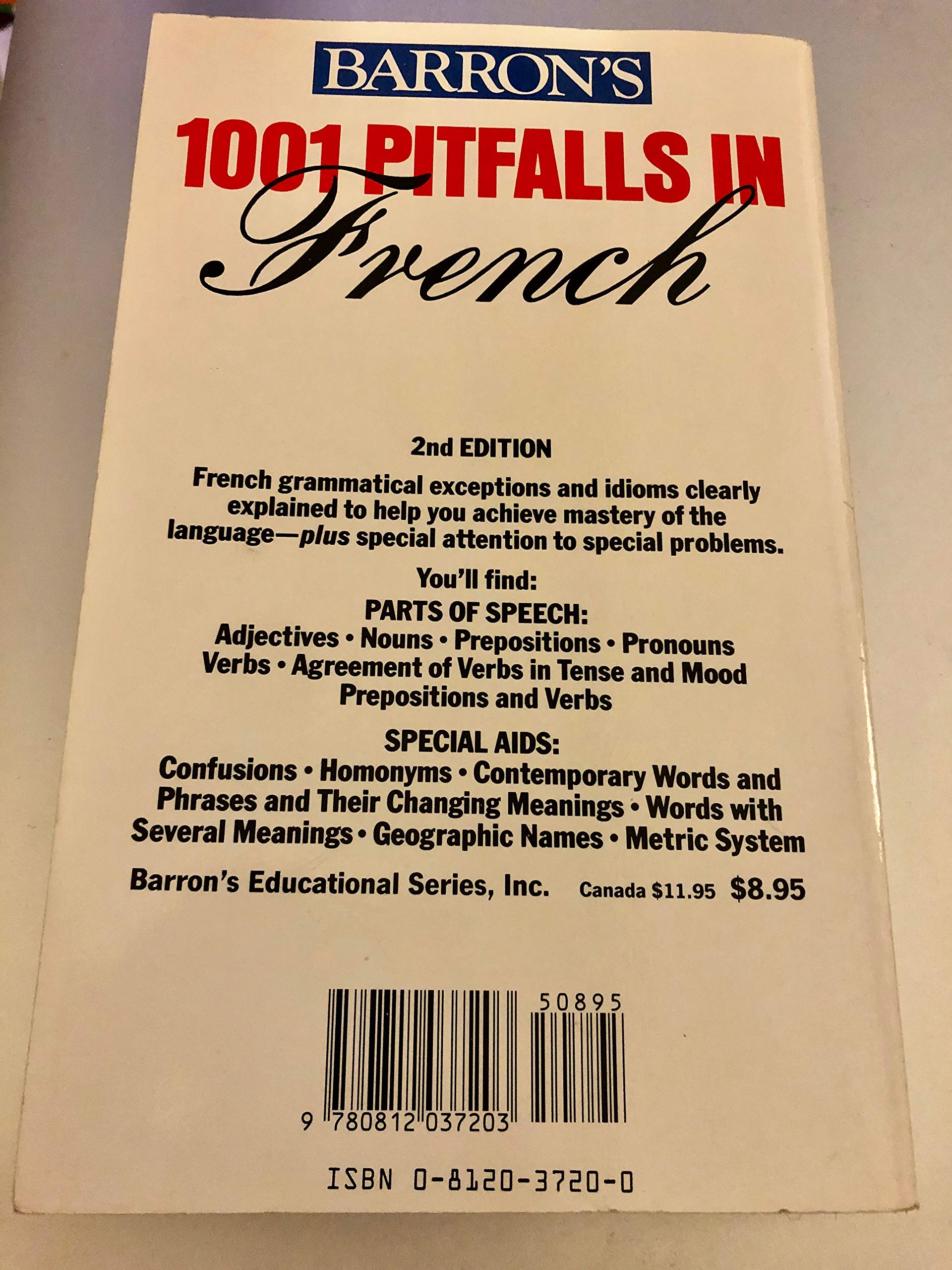 1001 Pitfalls In French,Used