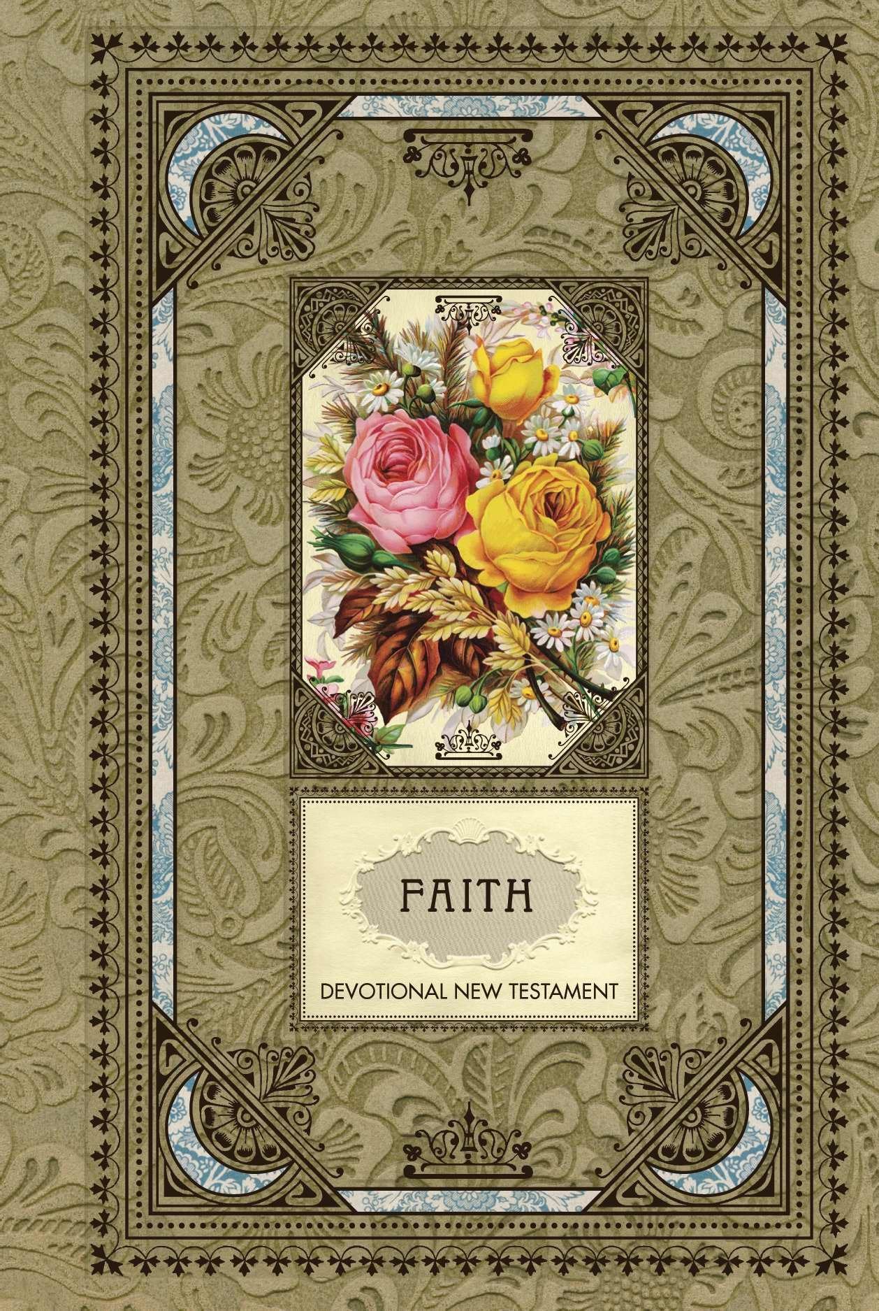 Faith Devotional New Testament with Psalms and Proverbs (Hardcover) (The Vintage Gift Collection: NLT),Used