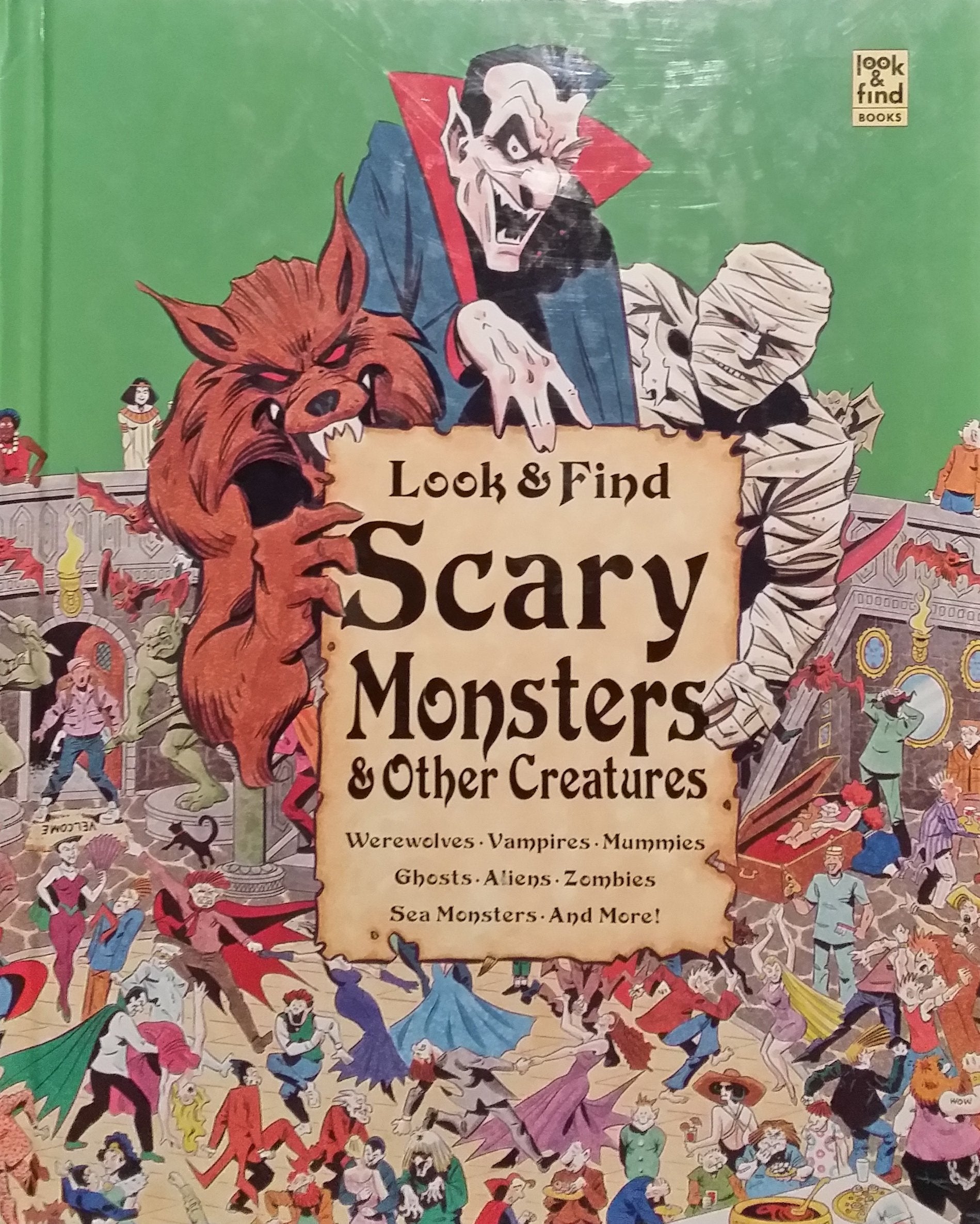 Look and Find Scary Monsters and Other Creatures,Used