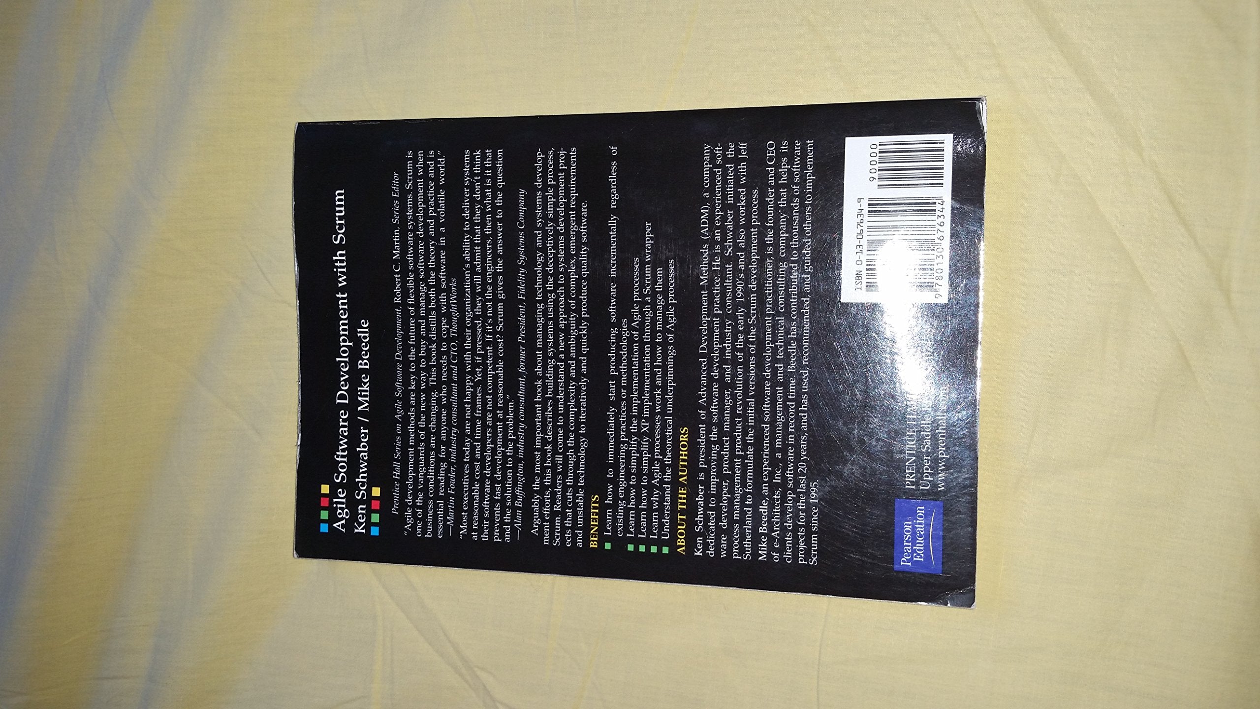 Agile Software Development With Scrum (Series In Agile Software Development)-new