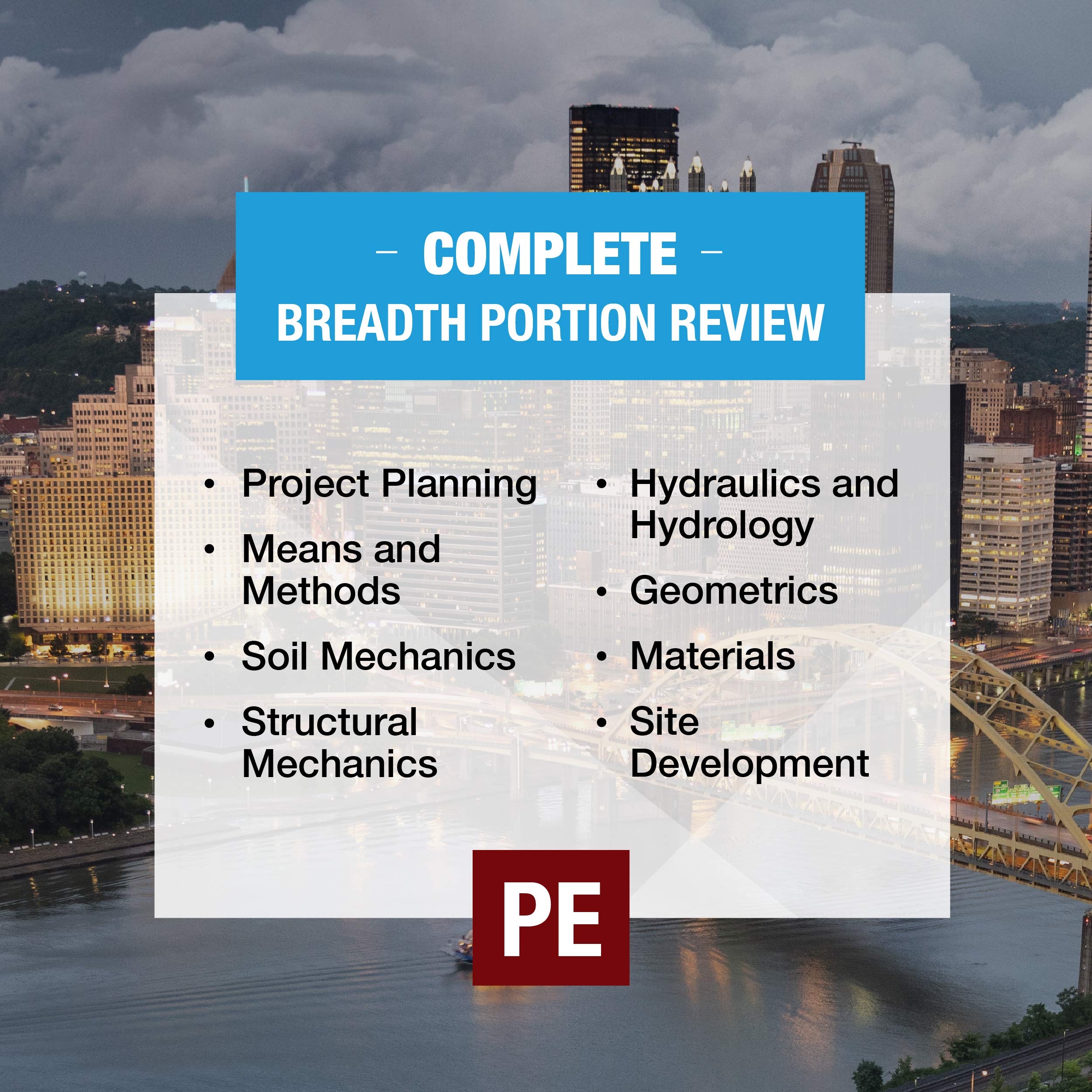 PPI PE Civil Reference Manual, 16th Edition, A Comprehensive Civil Engineering Review Book,Used