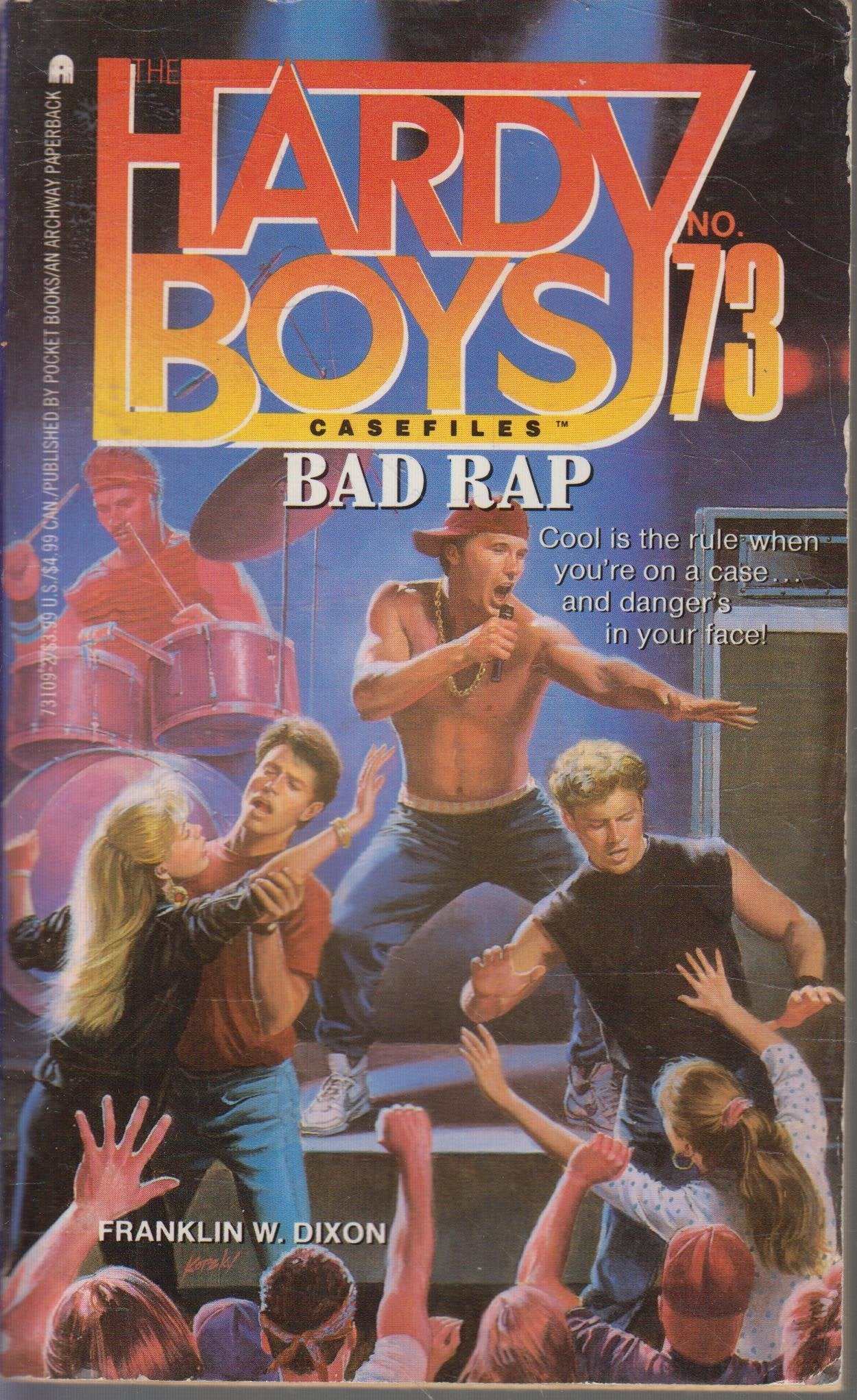 Bad Rap (Hardy Boys Casefiles, No. 73),Used