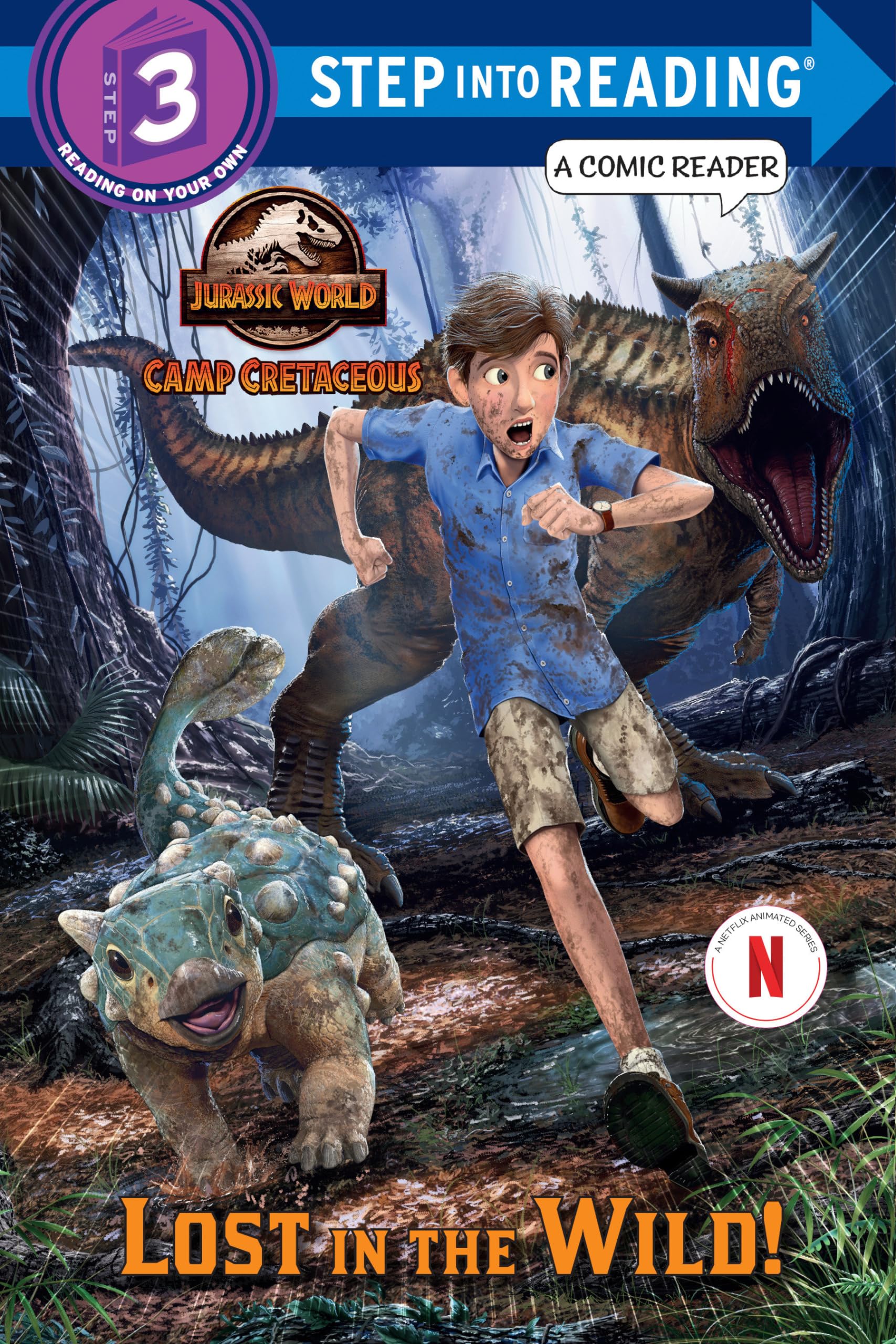 Lost In The Wild! (Jurassic World: Camp Cretaceous) (Step Into Reading),New