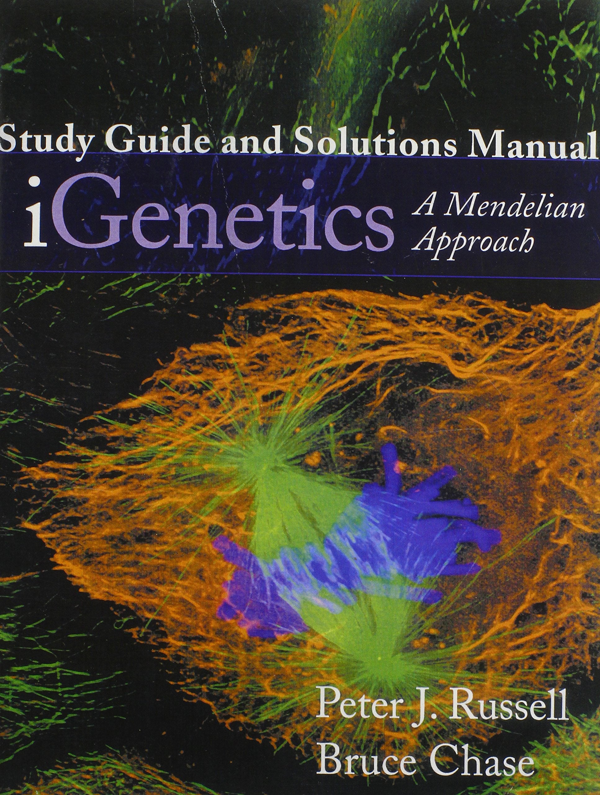 Study Guide And Solutions Manual For Igenetics: A Mendelian Approach,New