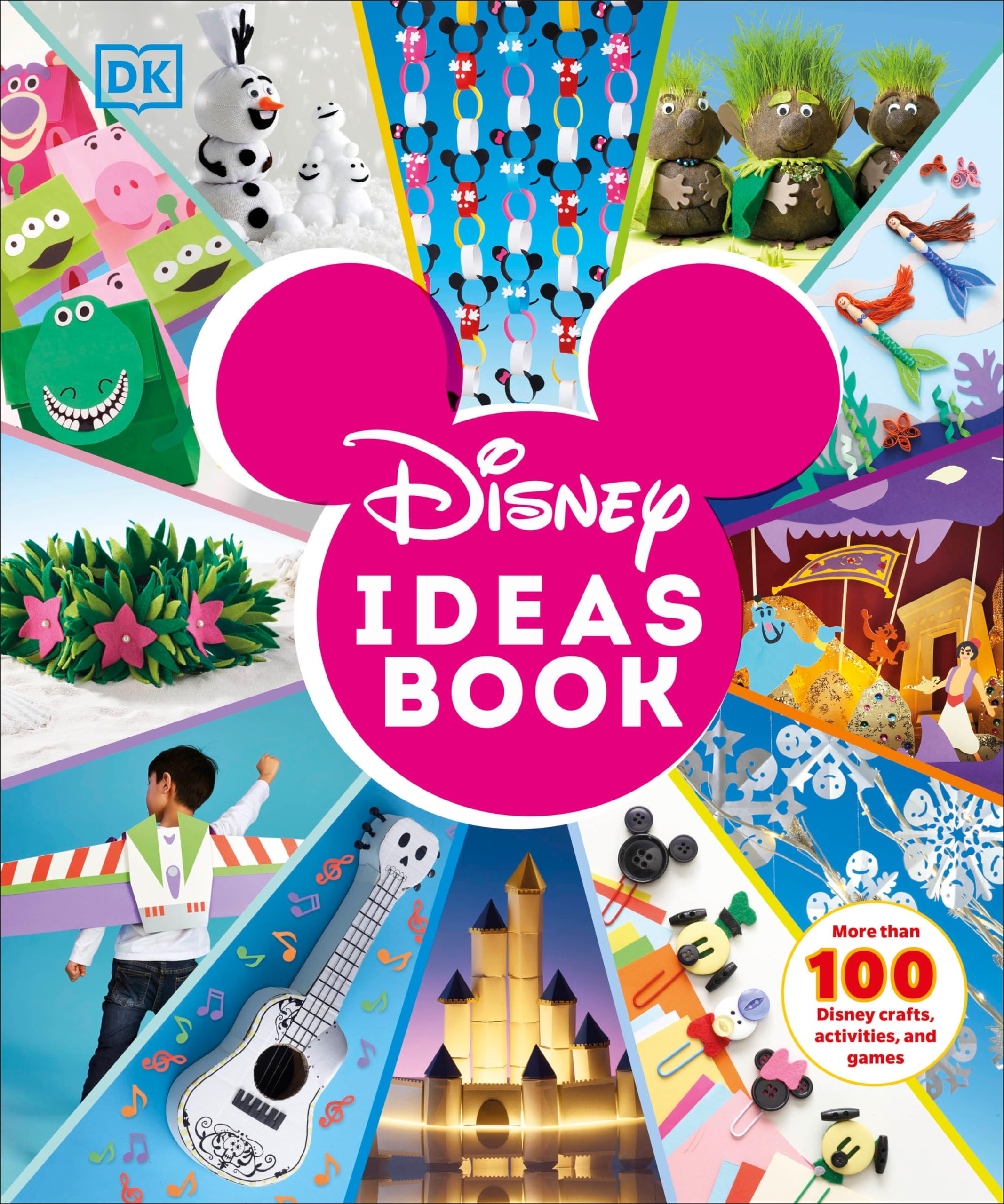 Disney Ideas Book: More Than 100 Disney Crafts, Activities, And Games,Used
