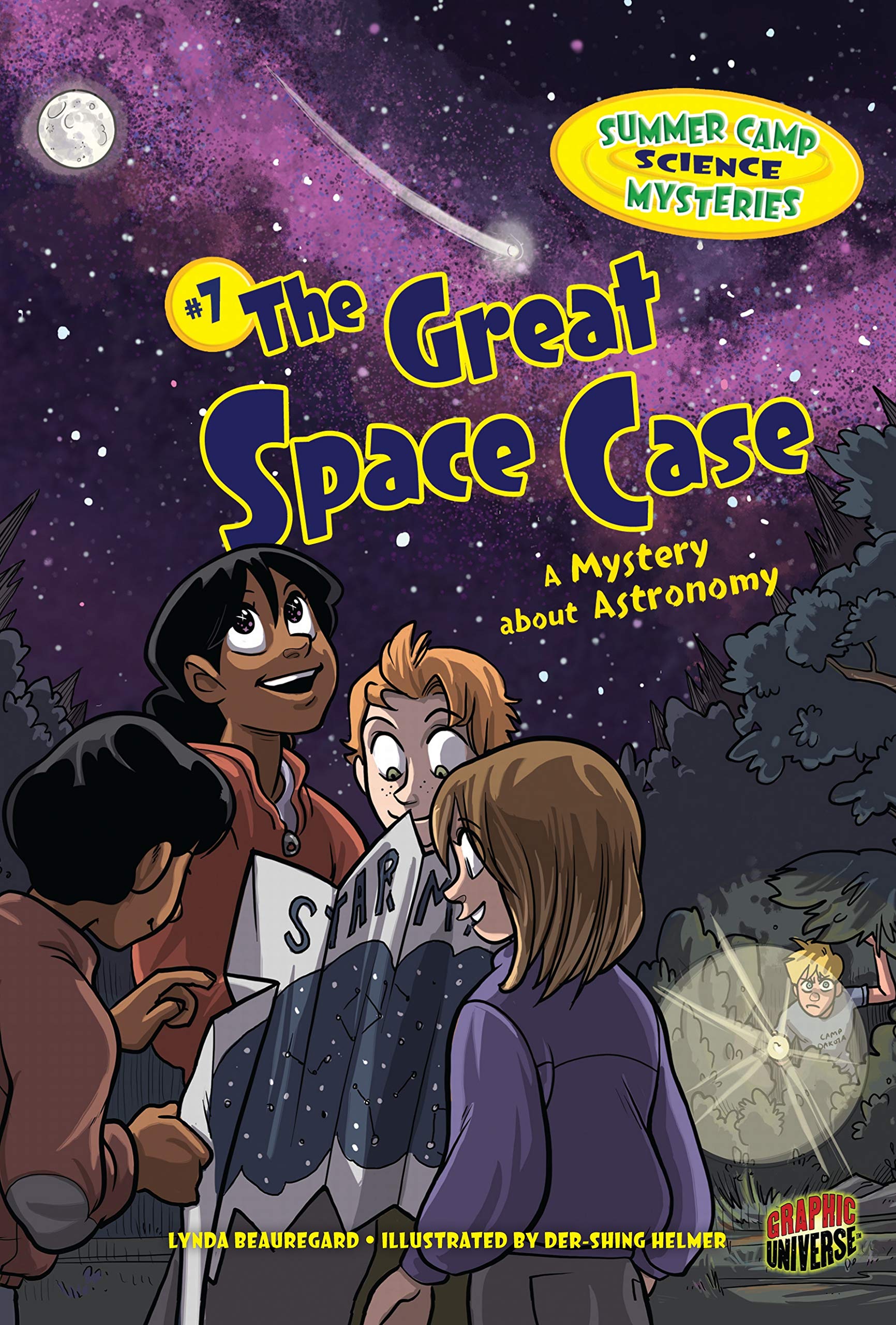 The Great Space Case: A Mystery about Astronomy (Summer Camp Science Mysteries),Used