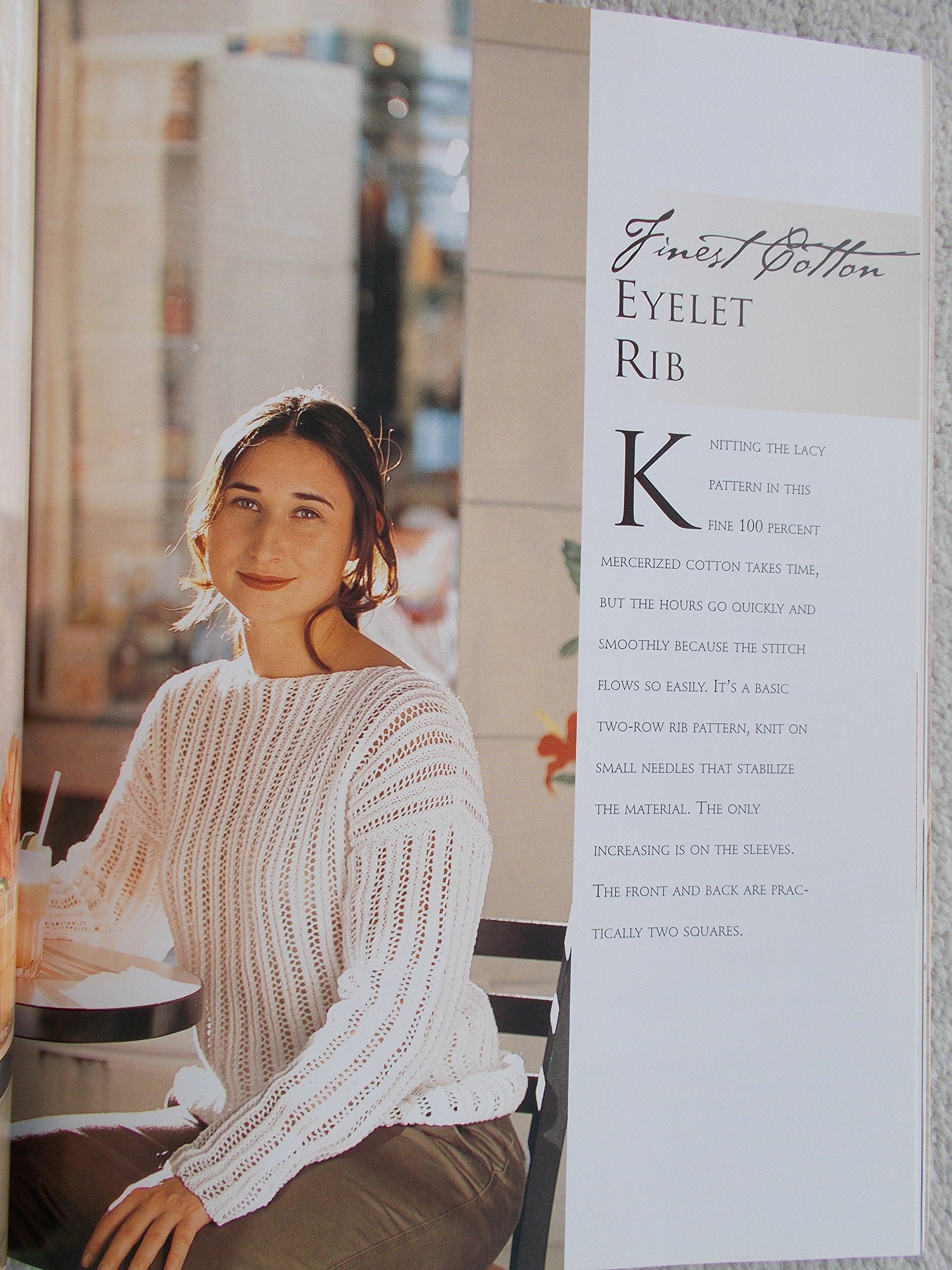 Knitting Simple Sweaters from Luxurious Yarns,New