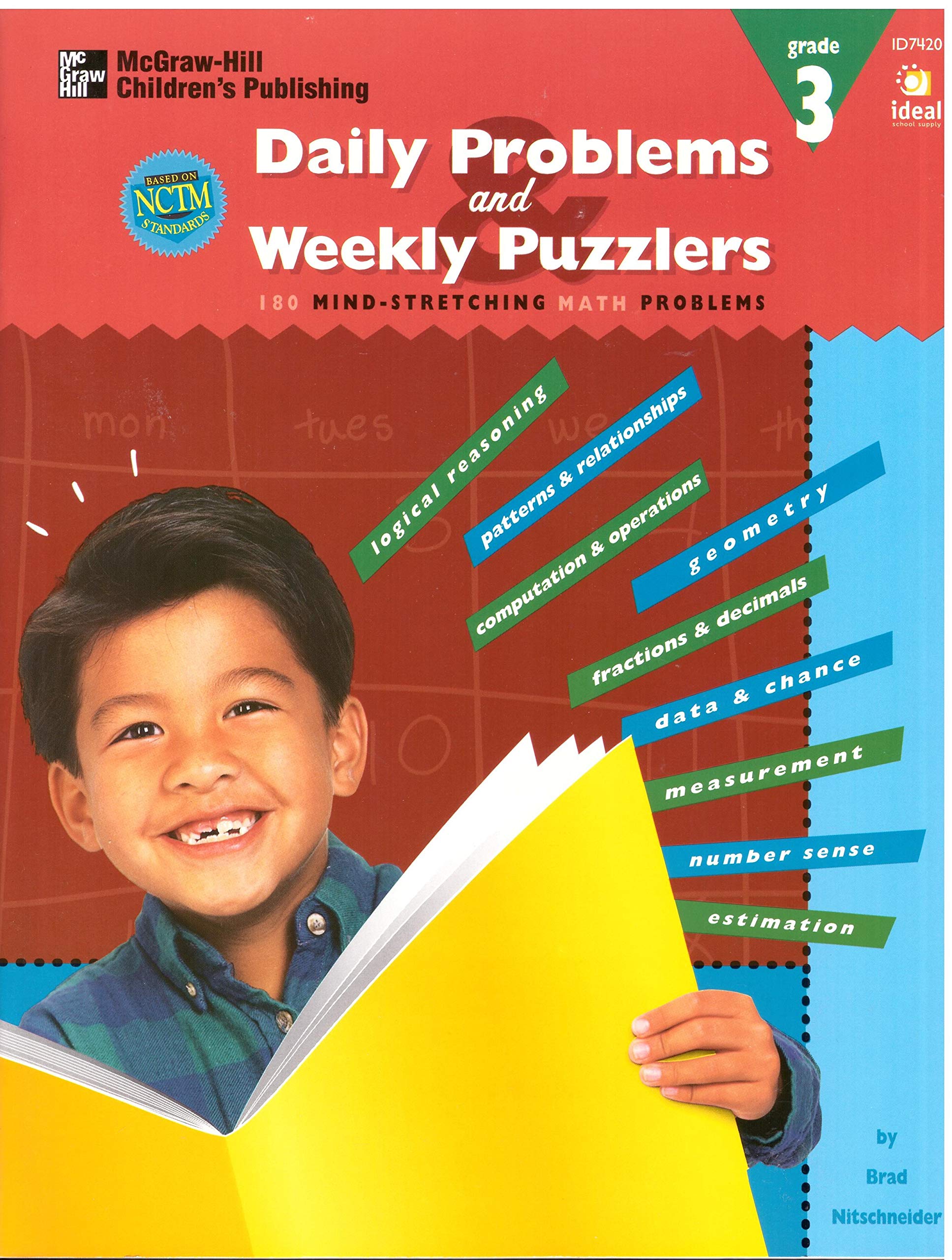 Daily Problems And Weekly Puzzlers Grade 3,Used