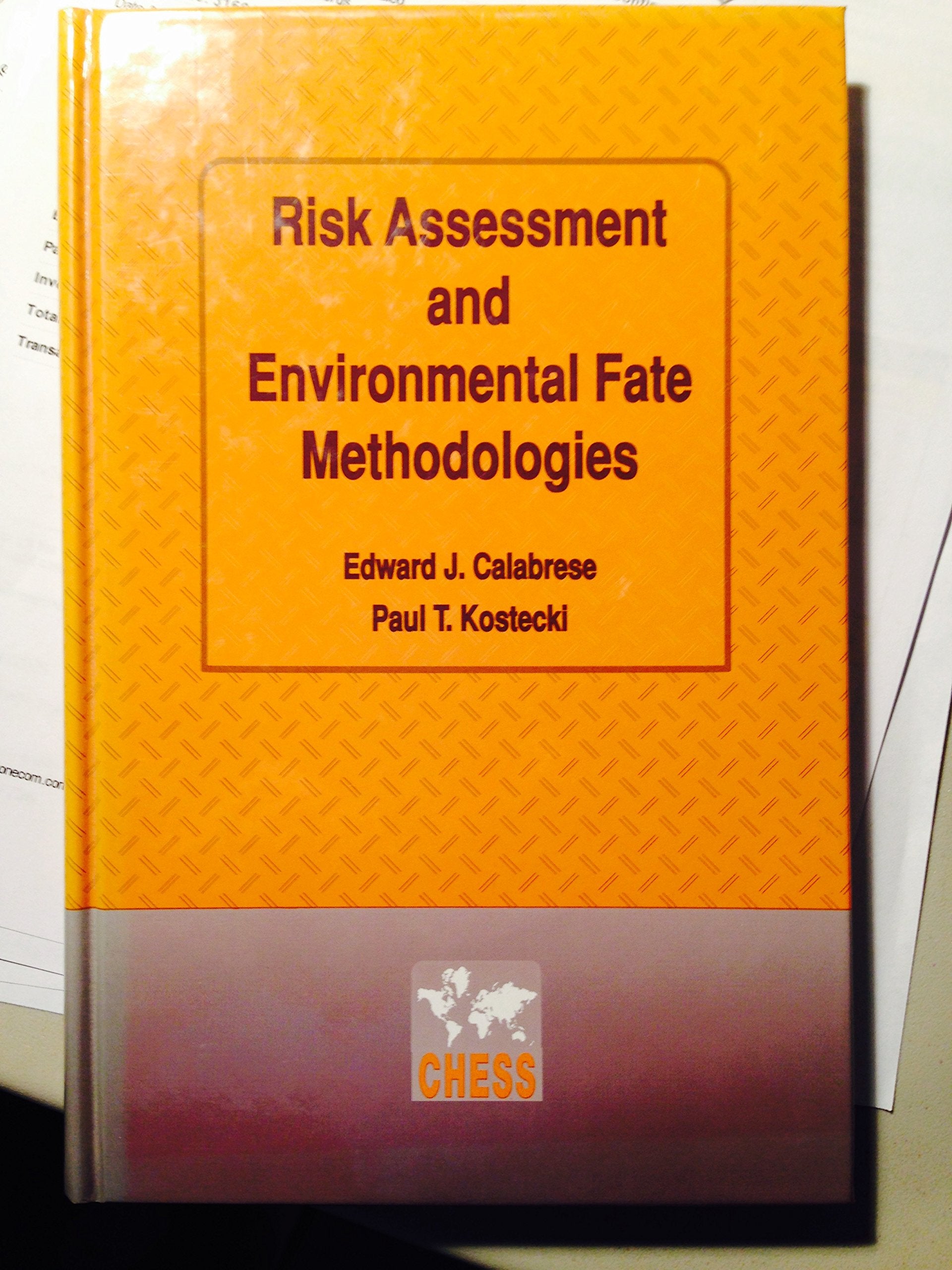 Risk Assessment And Environmental Fate Methodologies,Used