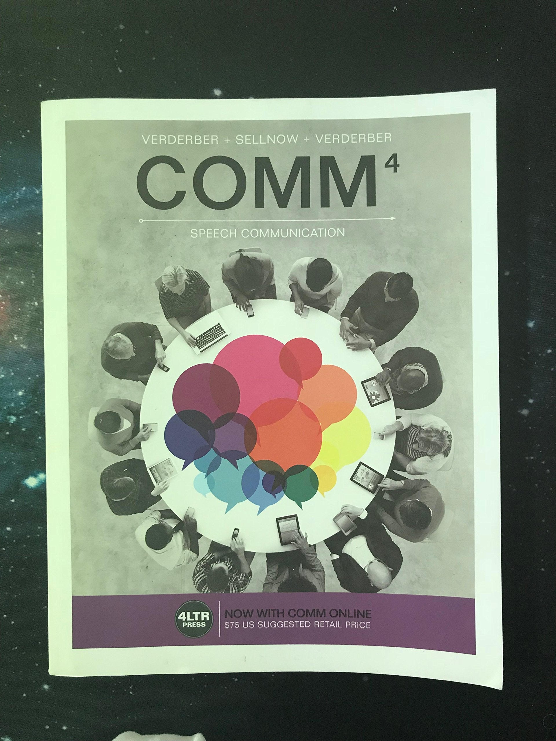 COMM (with COMM Online, 1 term (6 months) Printed Access Card) (New, Engaging Titles from 4LTR Press),Used