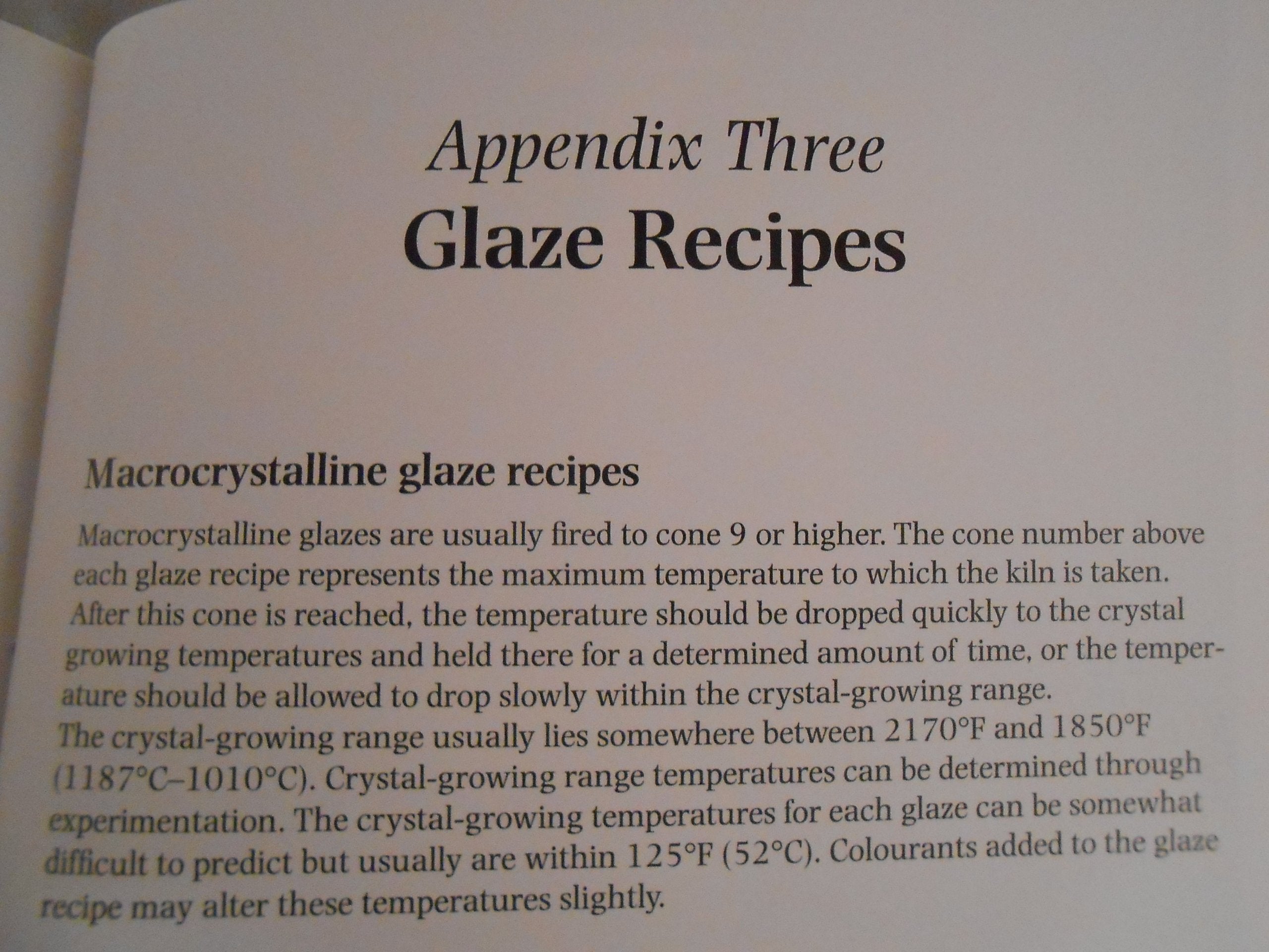 Crystalline Glazes (Ceramics Handbooks),Used