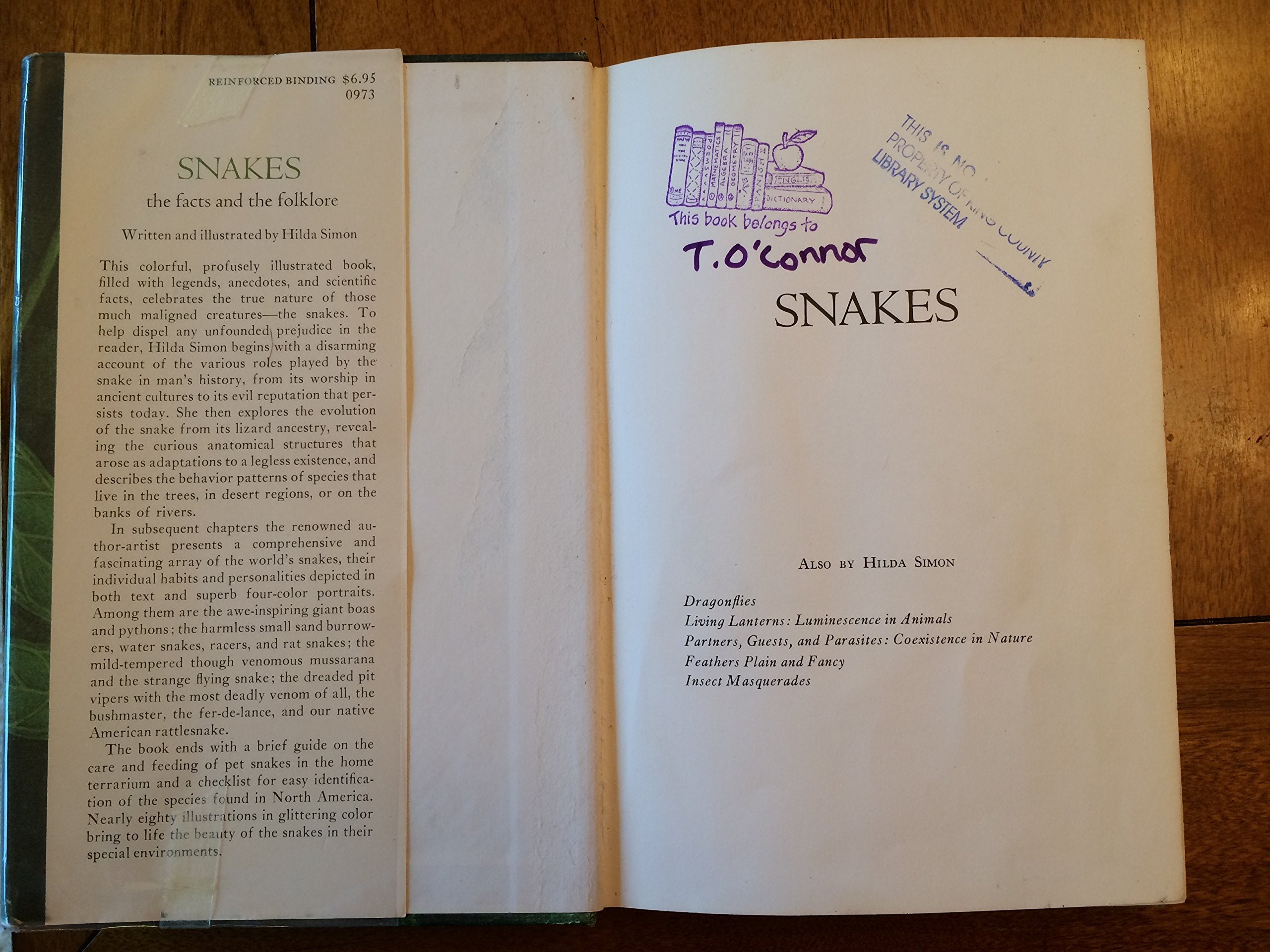 Snakes: The Facts and the Folklore,Used