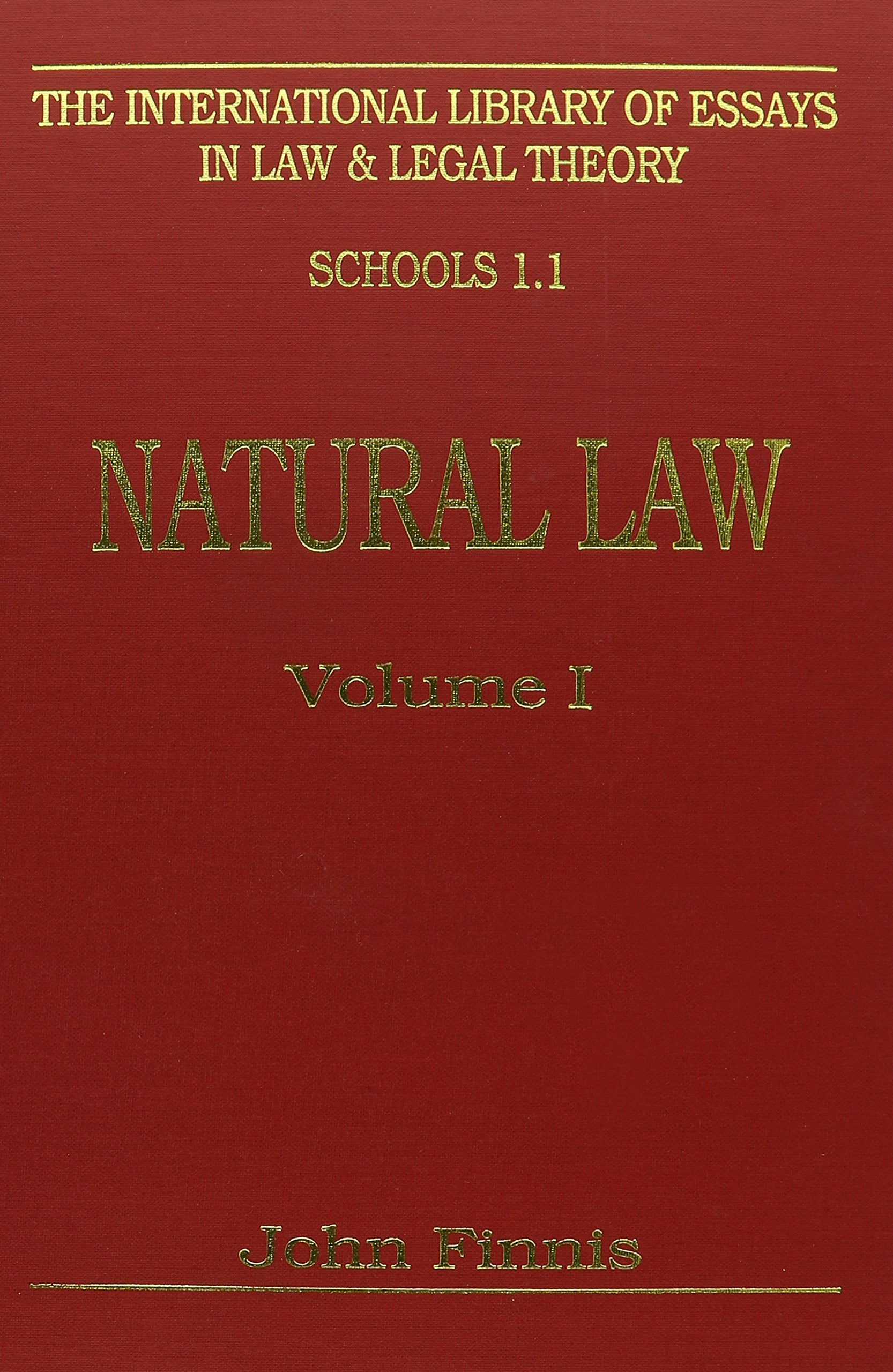 Natural Law, Vol. 1 (The International Library Of Essays In Law & Legal Theory, Schools 1.1),Used