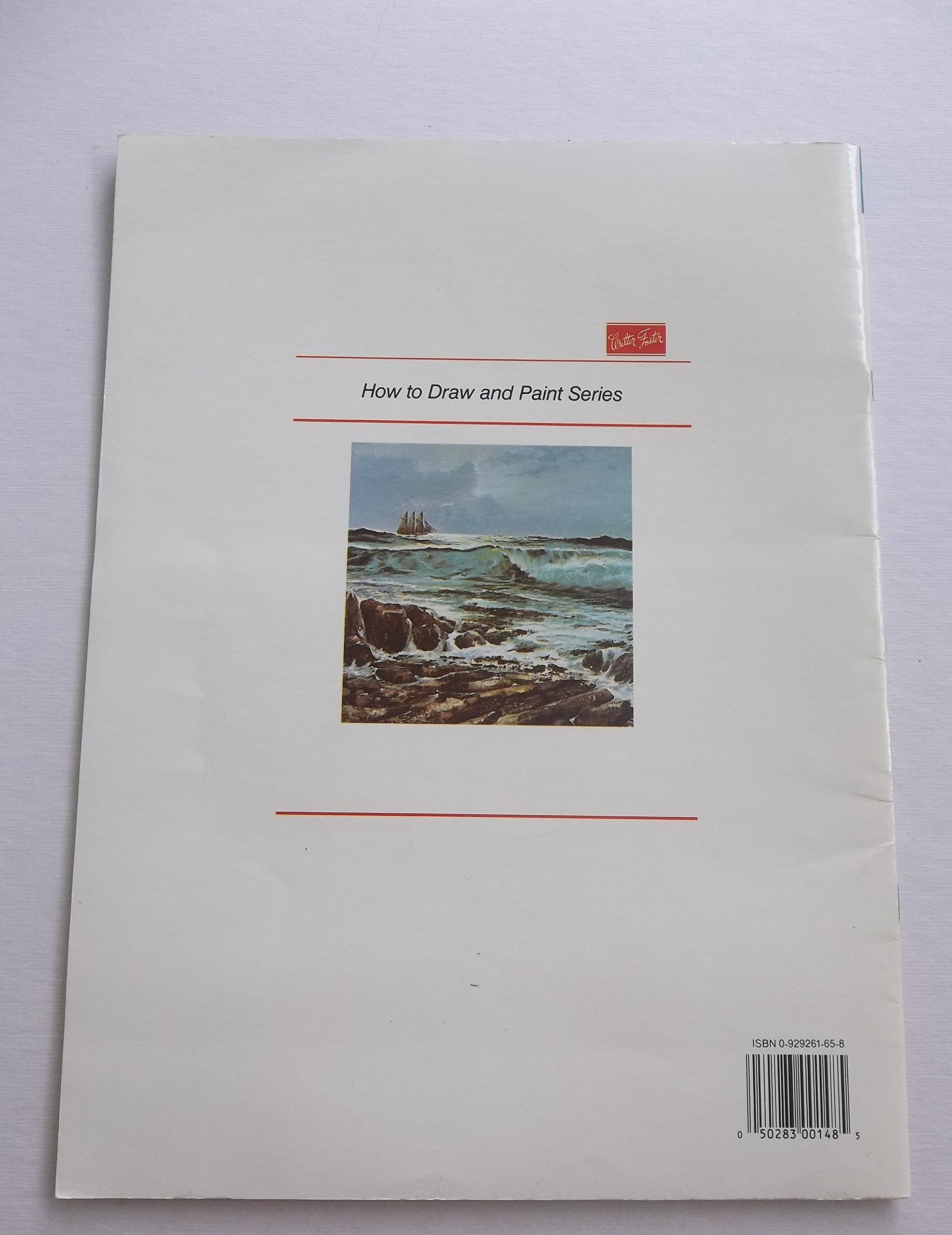 Seascapes & Landscapes in Acrylics (How to Draw & Paint),Used