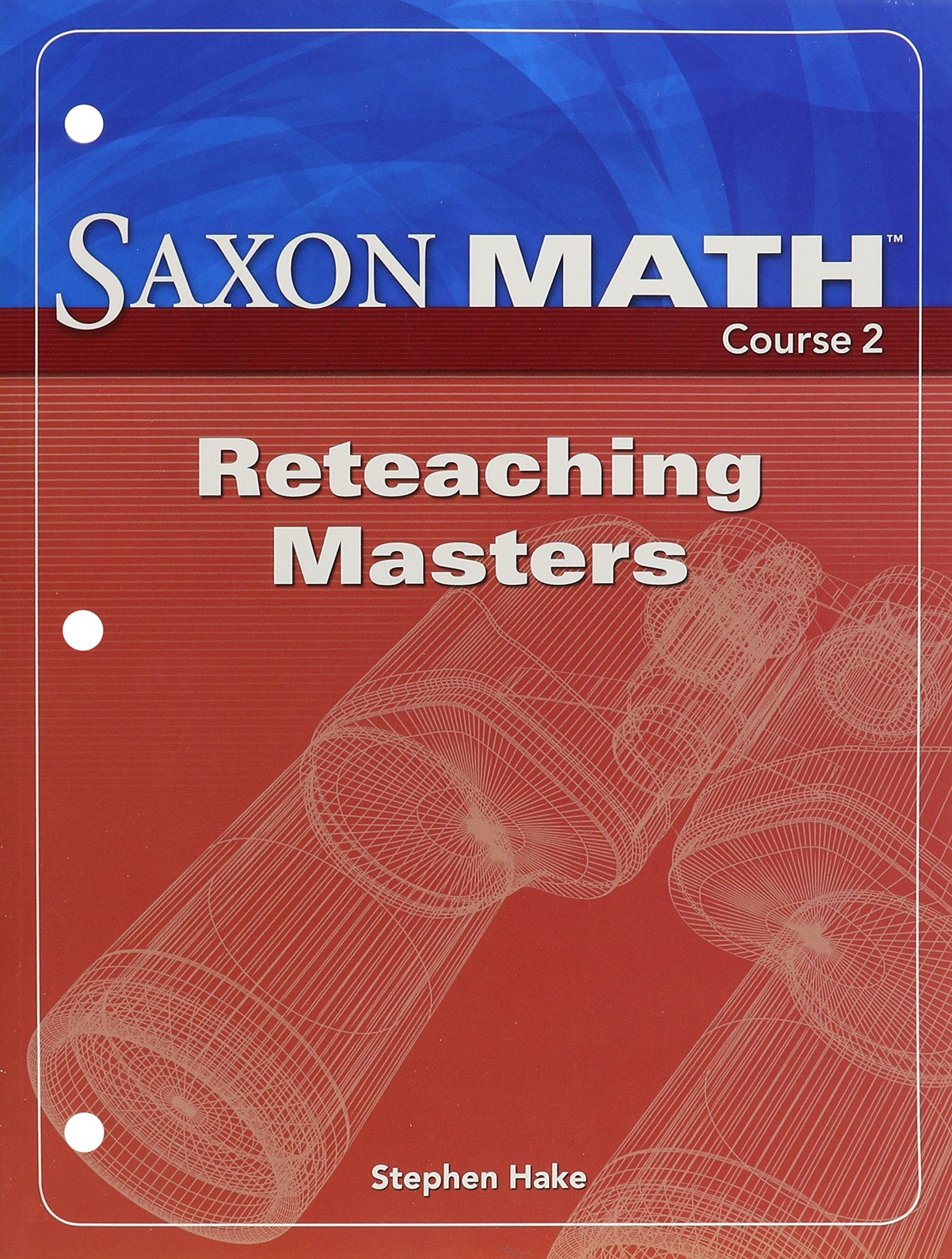 Saxon Math, Course 2: Reteaching Masters,Used