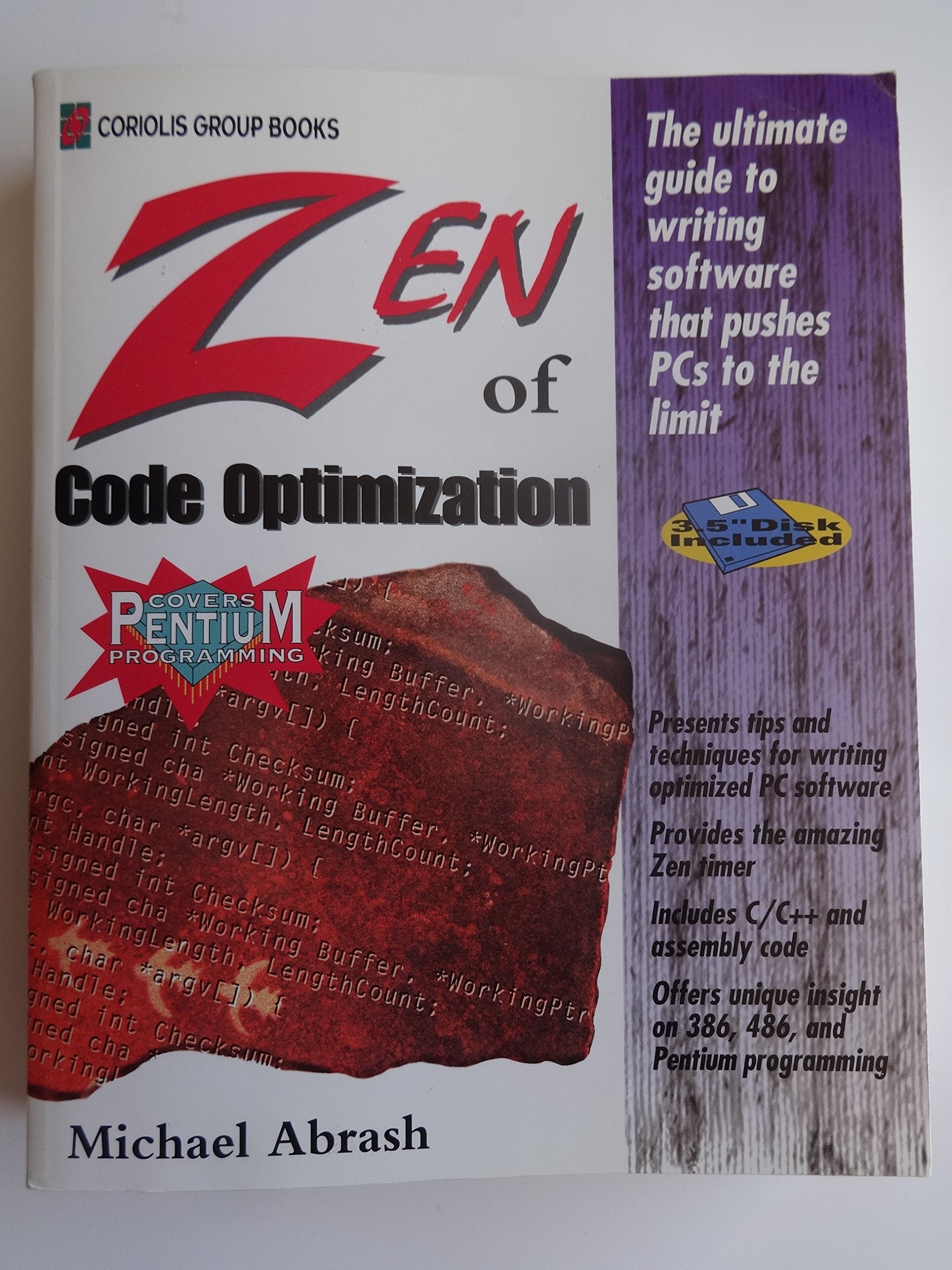 Zen Of Code Optimization: The Ultimate Guide To Writing Software That Pushes Pcs To The Limit