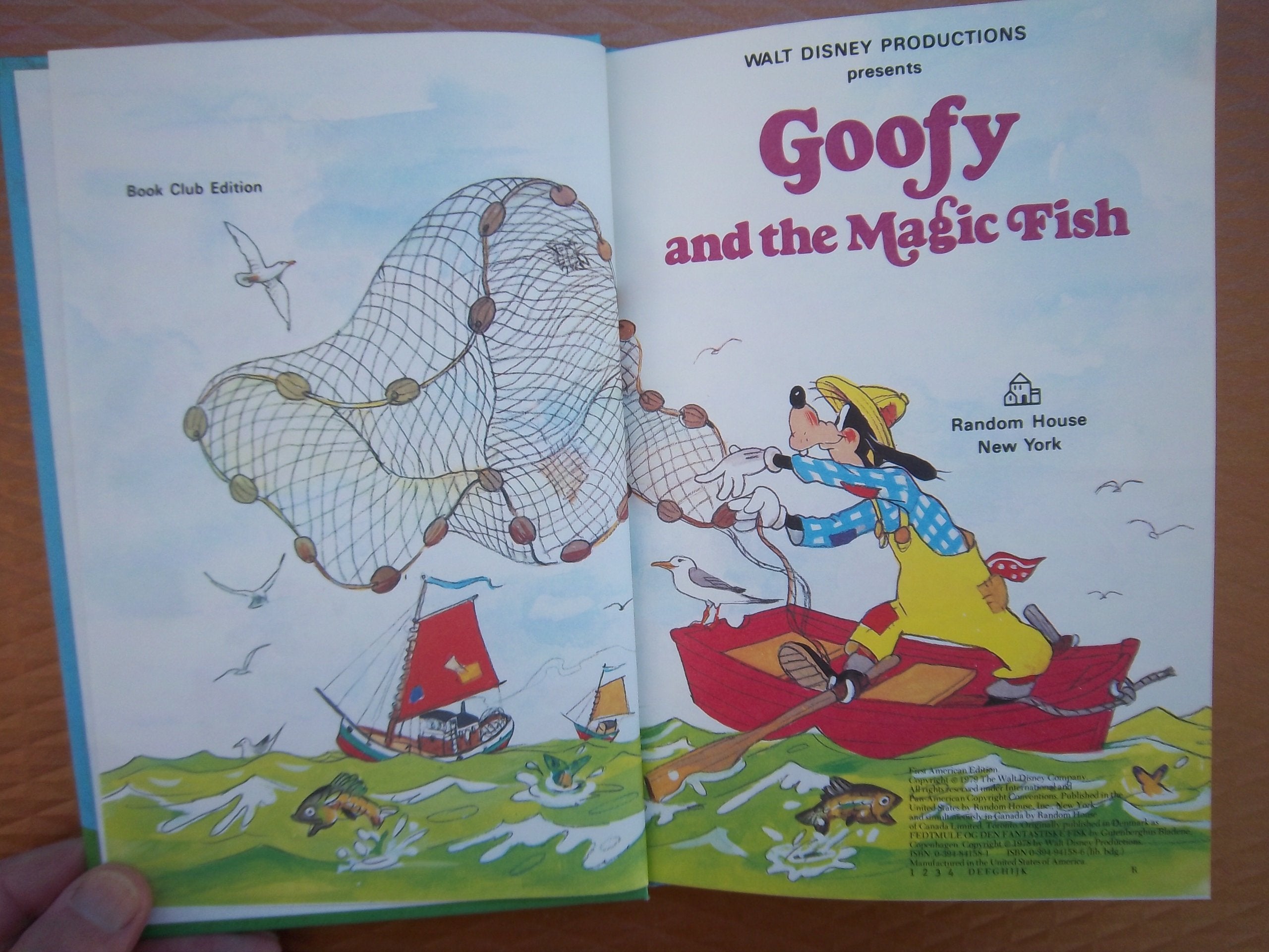 Goofy And The Magic Fish (Disney'S Wonderful World Of Reading),New