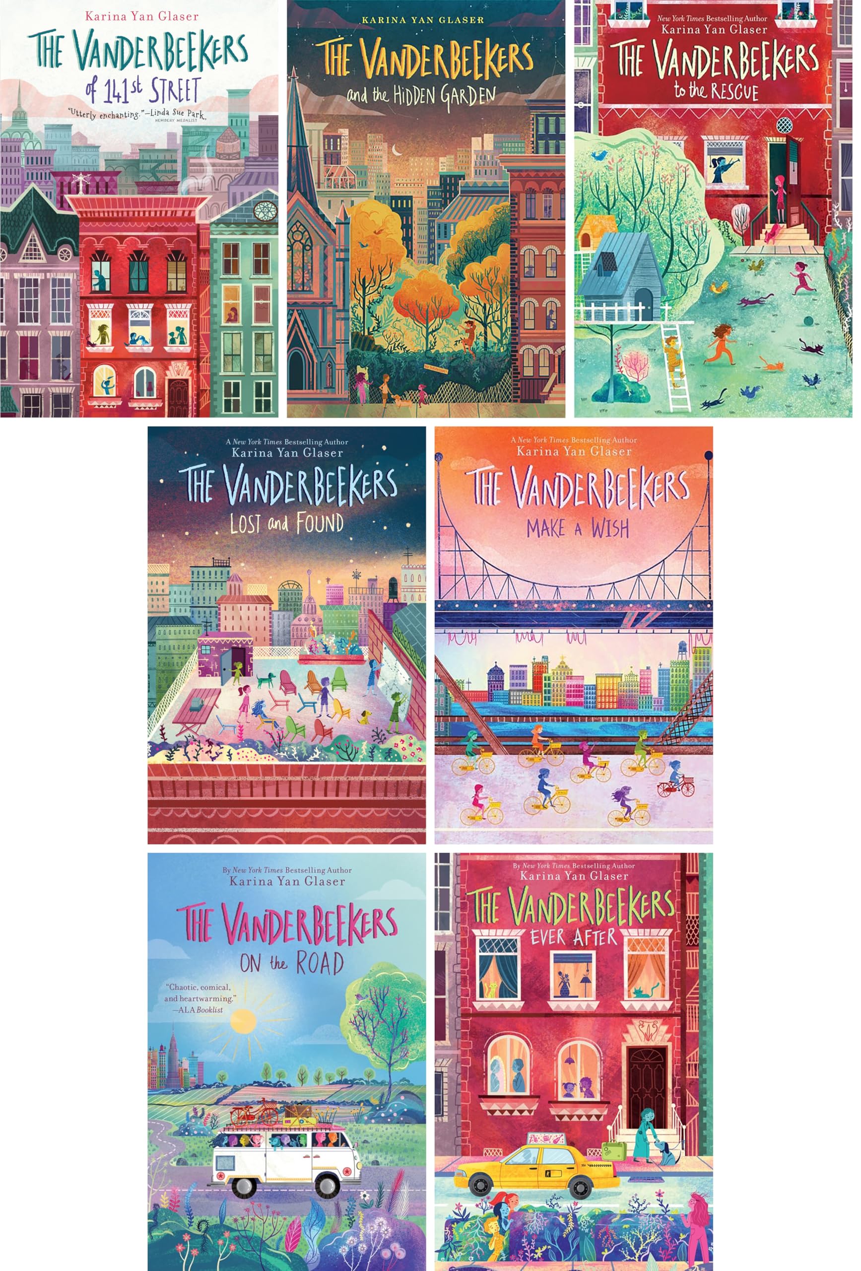 The Vanderbeekers Series 7 Books Set (Paperback)