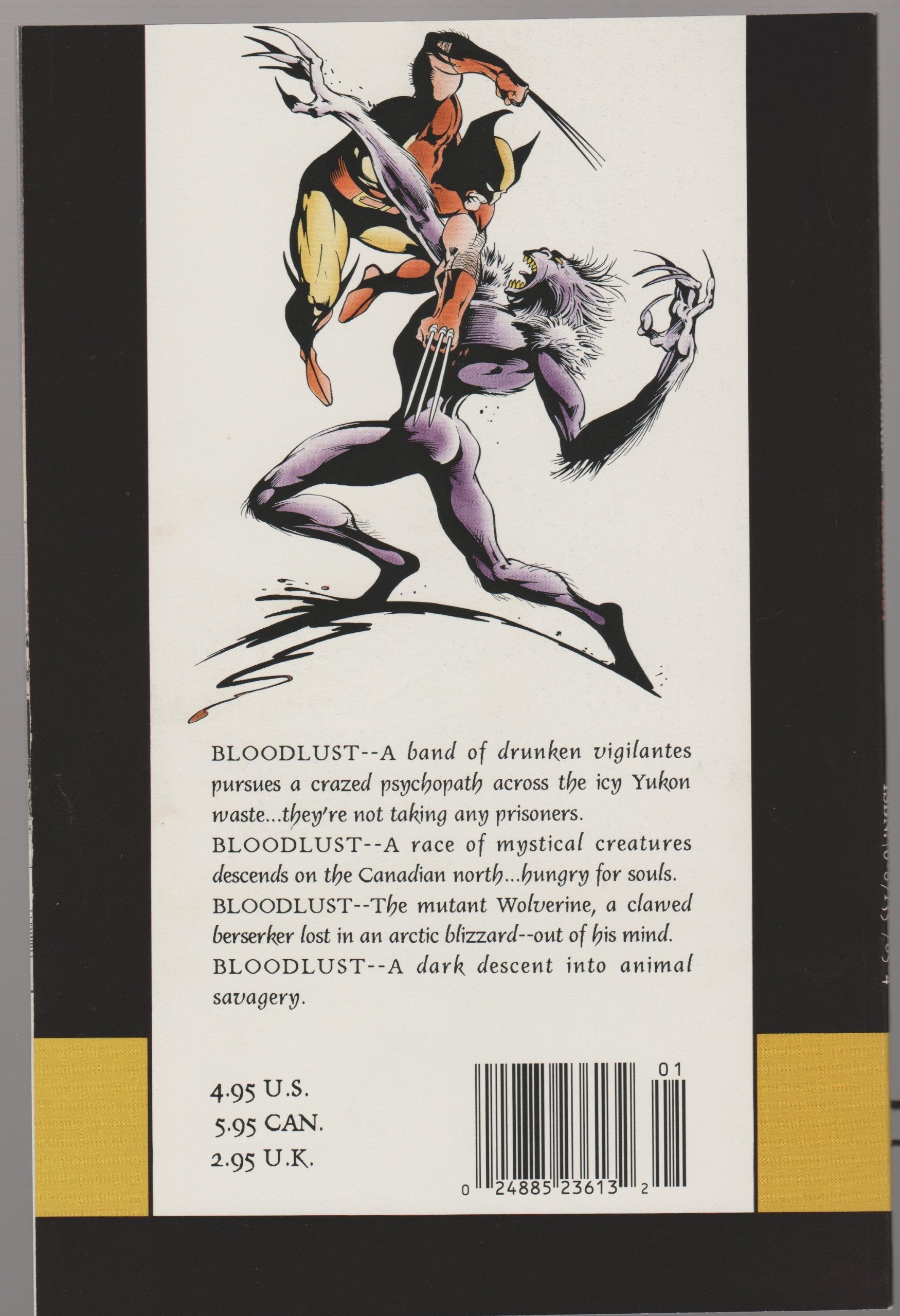 Wolverine: Bloodlust,Used