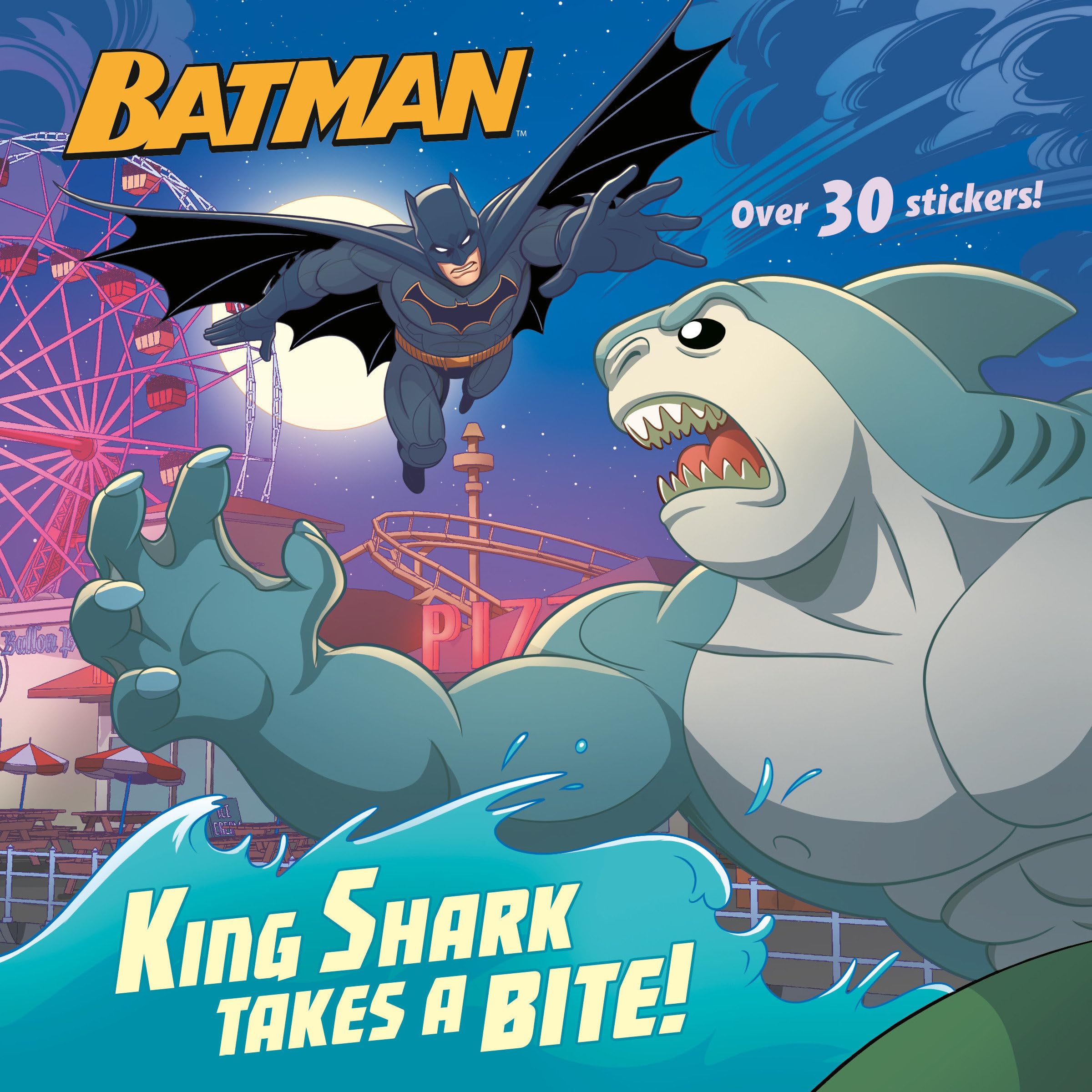 King Shark Takes a Bite! (DC Super Heroes: Batman) (Pictureback(R)),Used