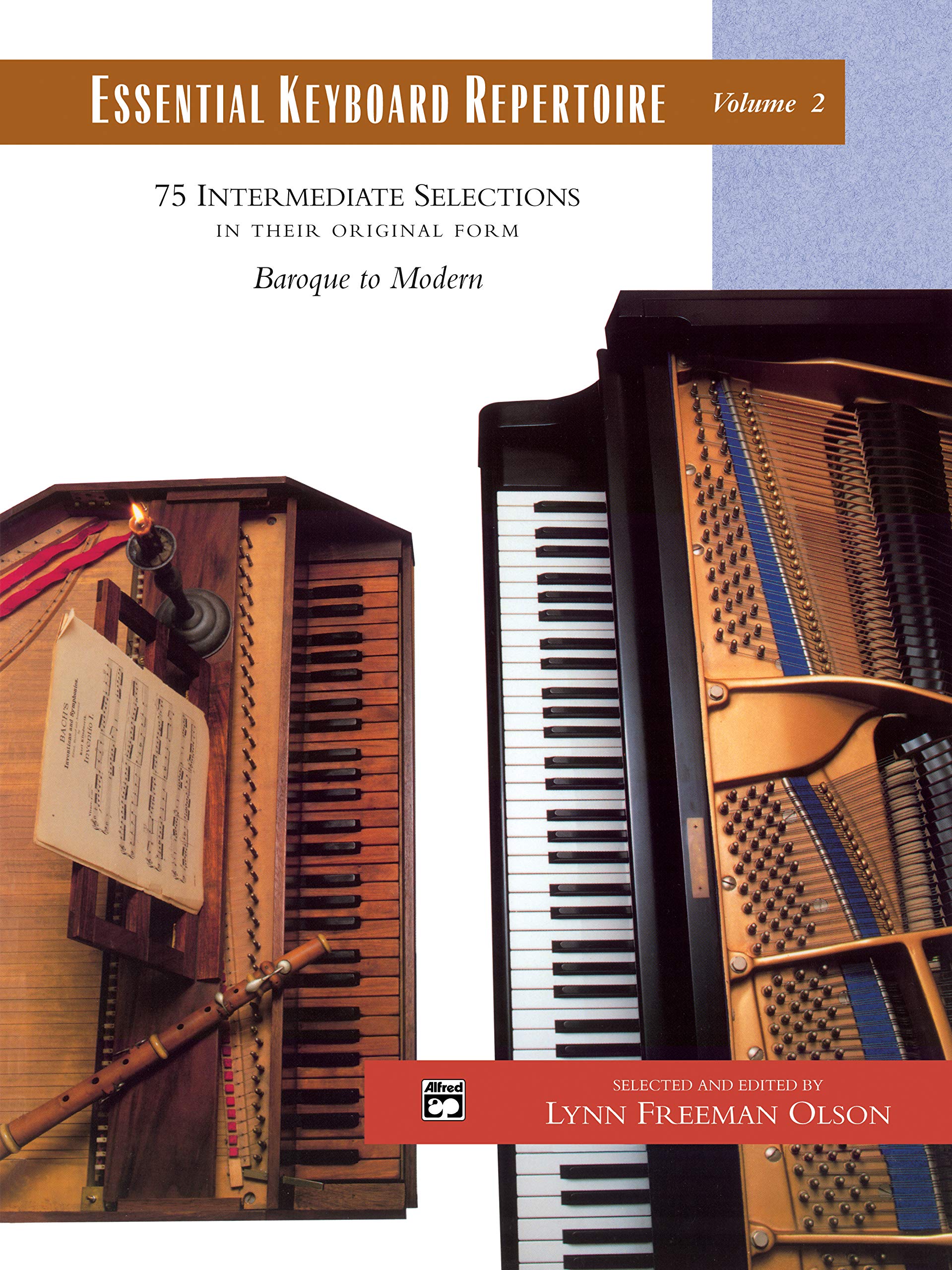 Essential Keyboard Repertoire, Vol 2: 75 Intermediate Selections in their Original form  Baroque to Modern, Comb Bound Book (Al,New