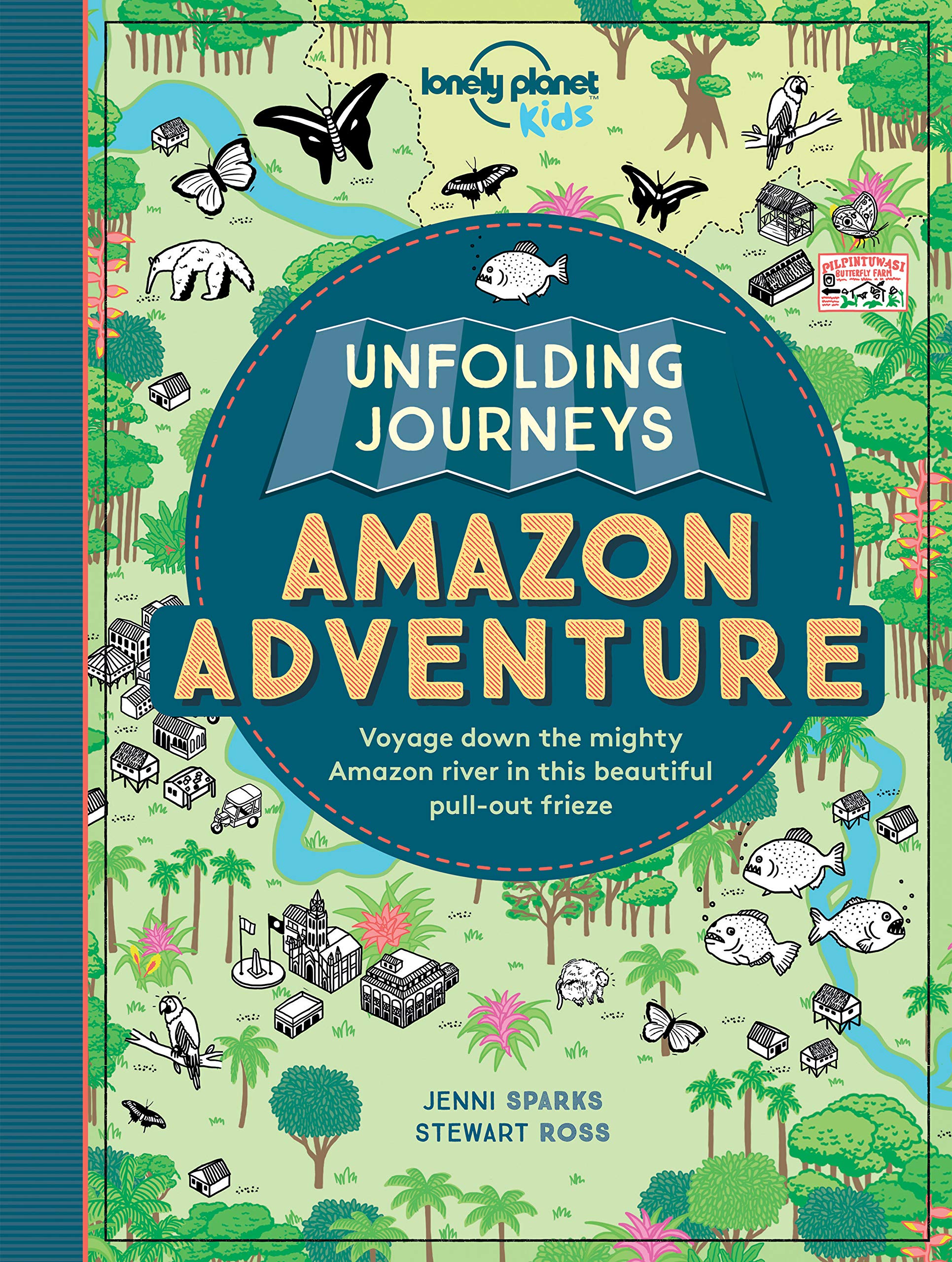 Unfolding Journeys Amazon Adventure 1 (Lonely Planet Kids),Used