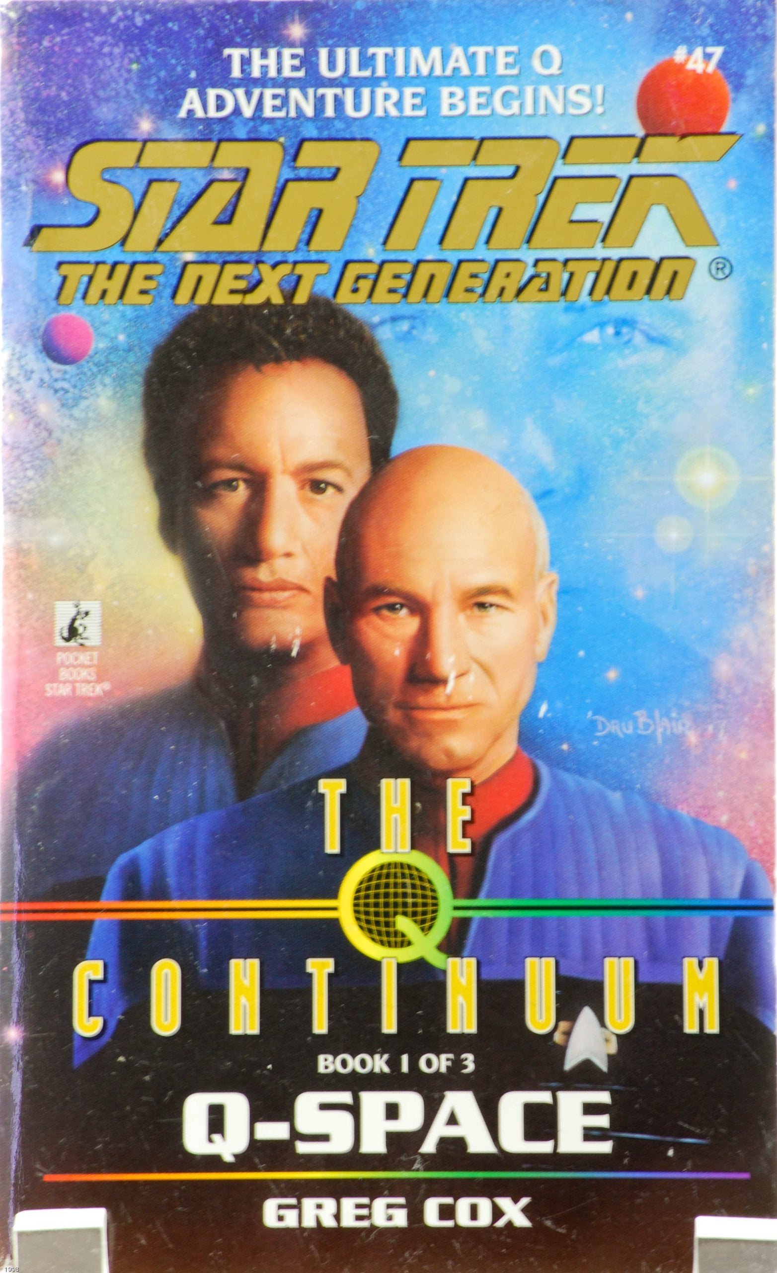 The Q Continuum: Qspace (Star Trek The Next Generation, Book 47),New