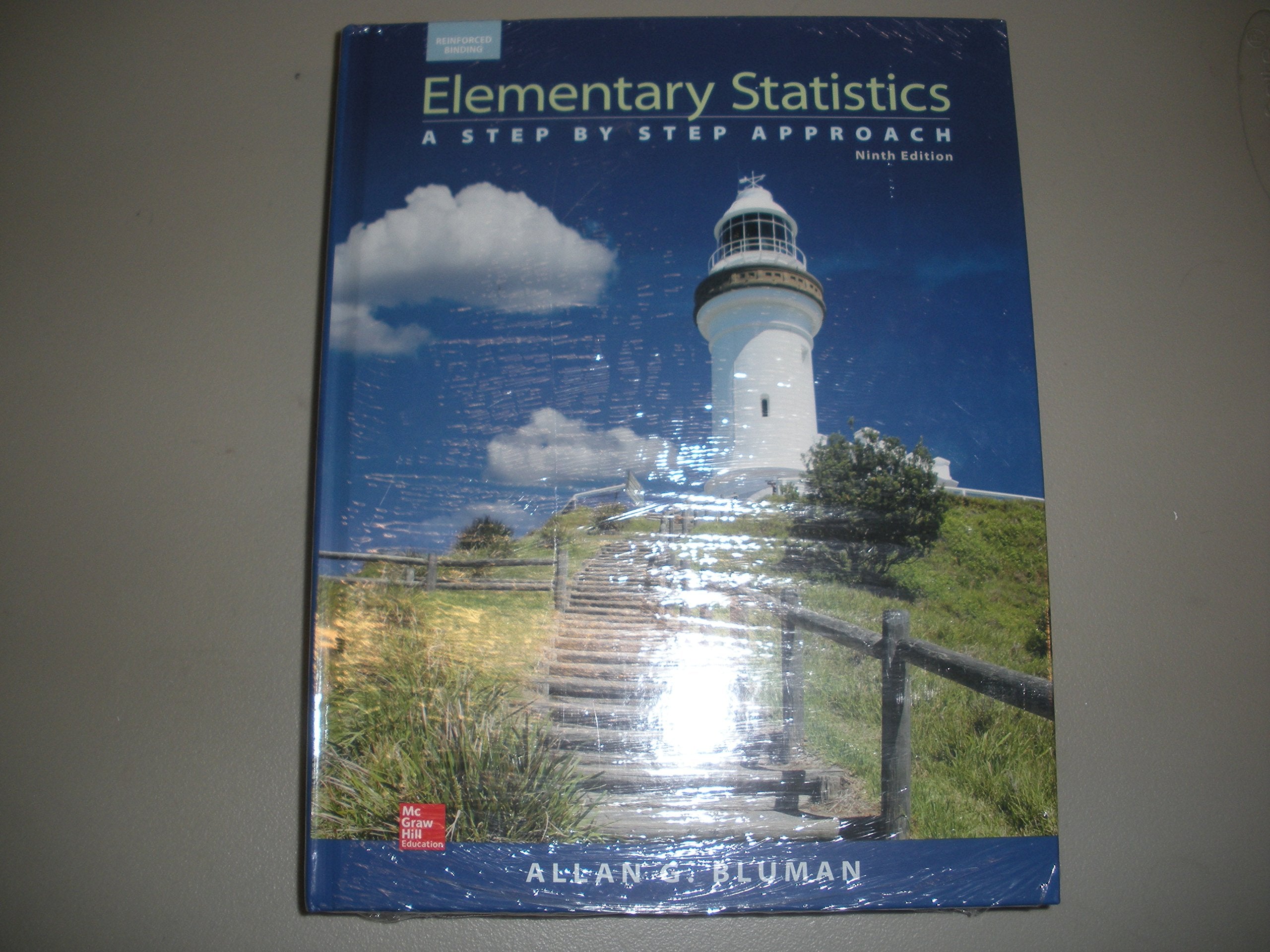 Bluman, Elementary Statistics: A Step by Step Approach, 2015, 9e, Student Edition (Reinforced Binding) (A/P STATISTICS),Used