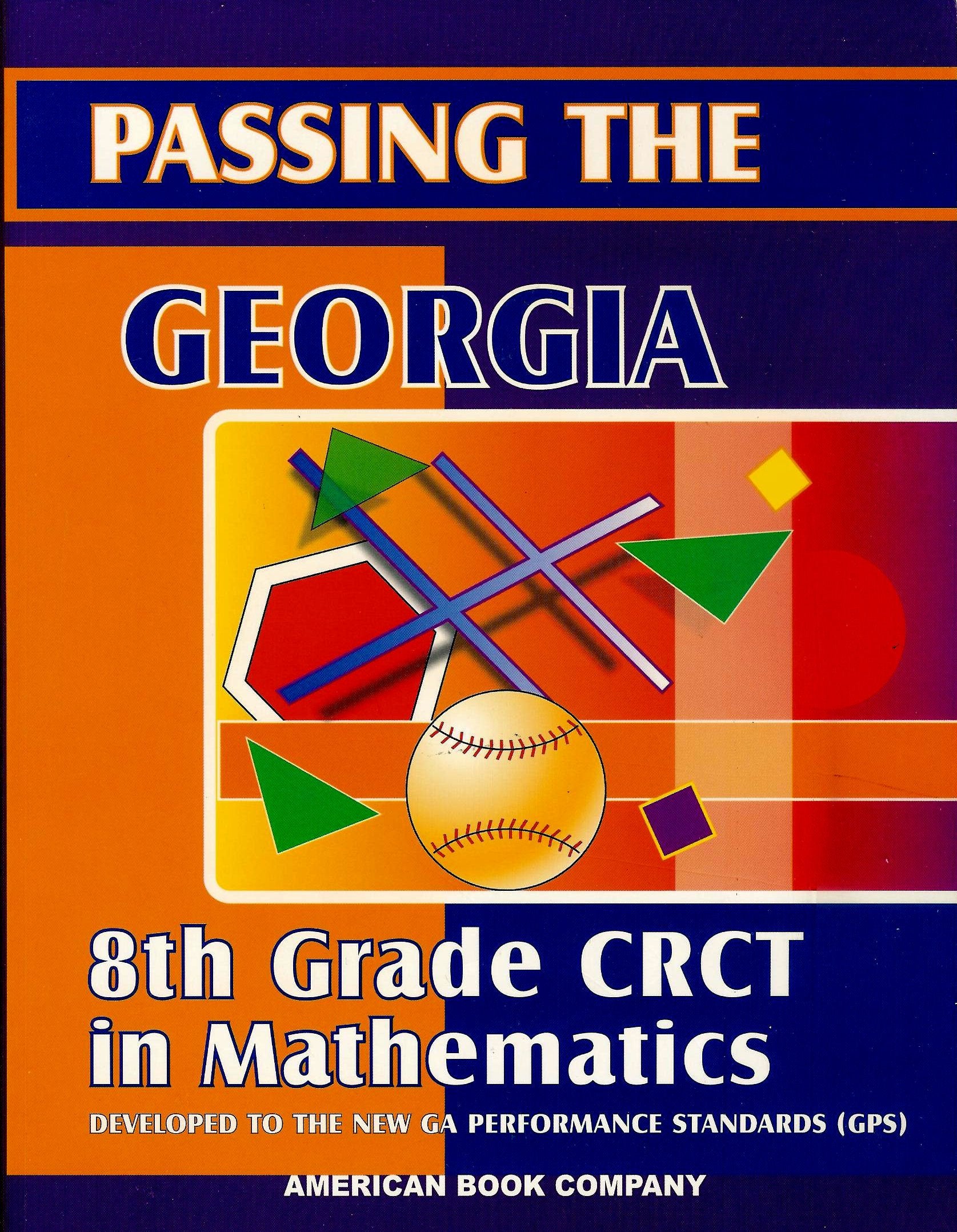 Passing The Georgia 8Th Grade Crct In Mathematics,Used