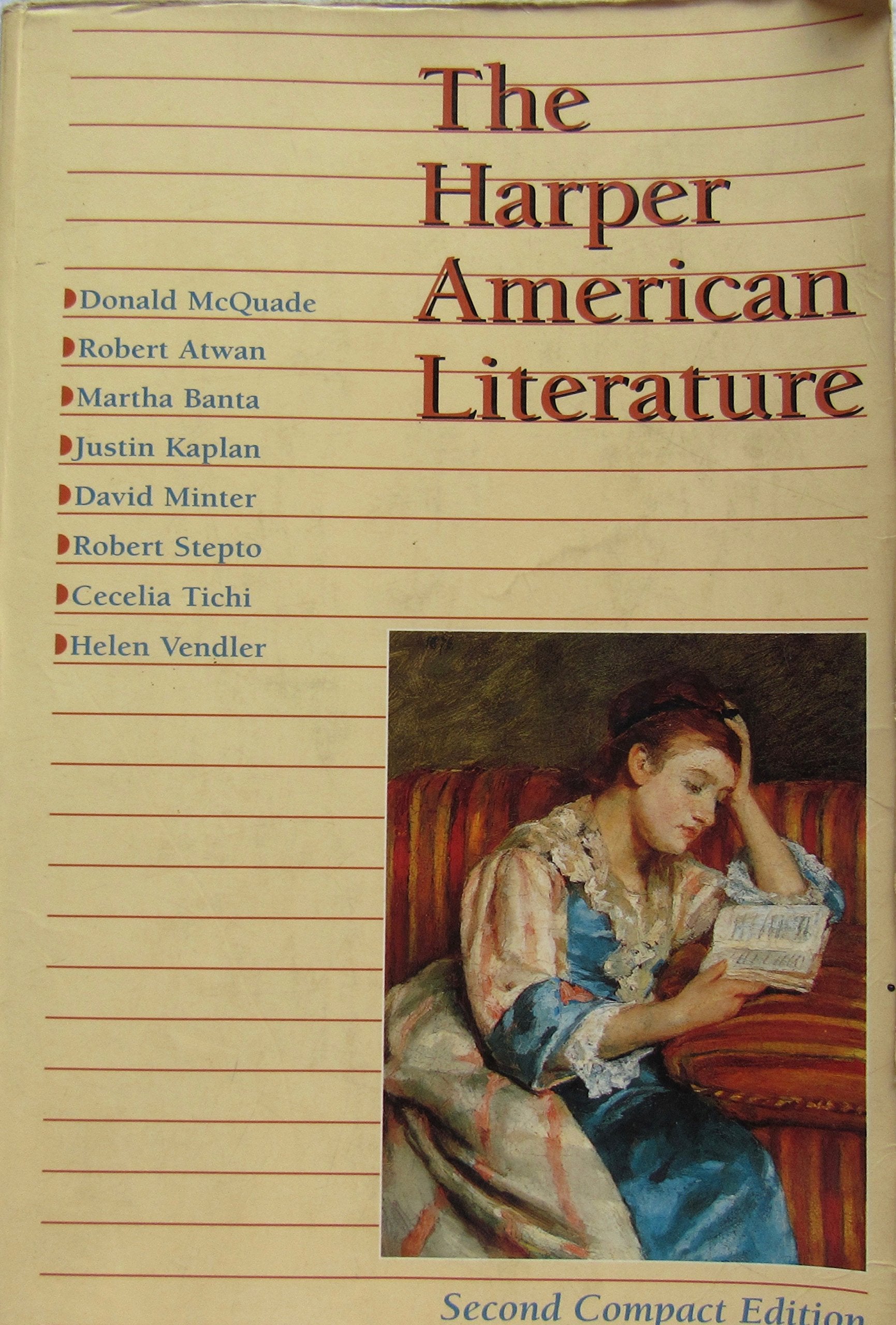 The Harper American Literature,Used