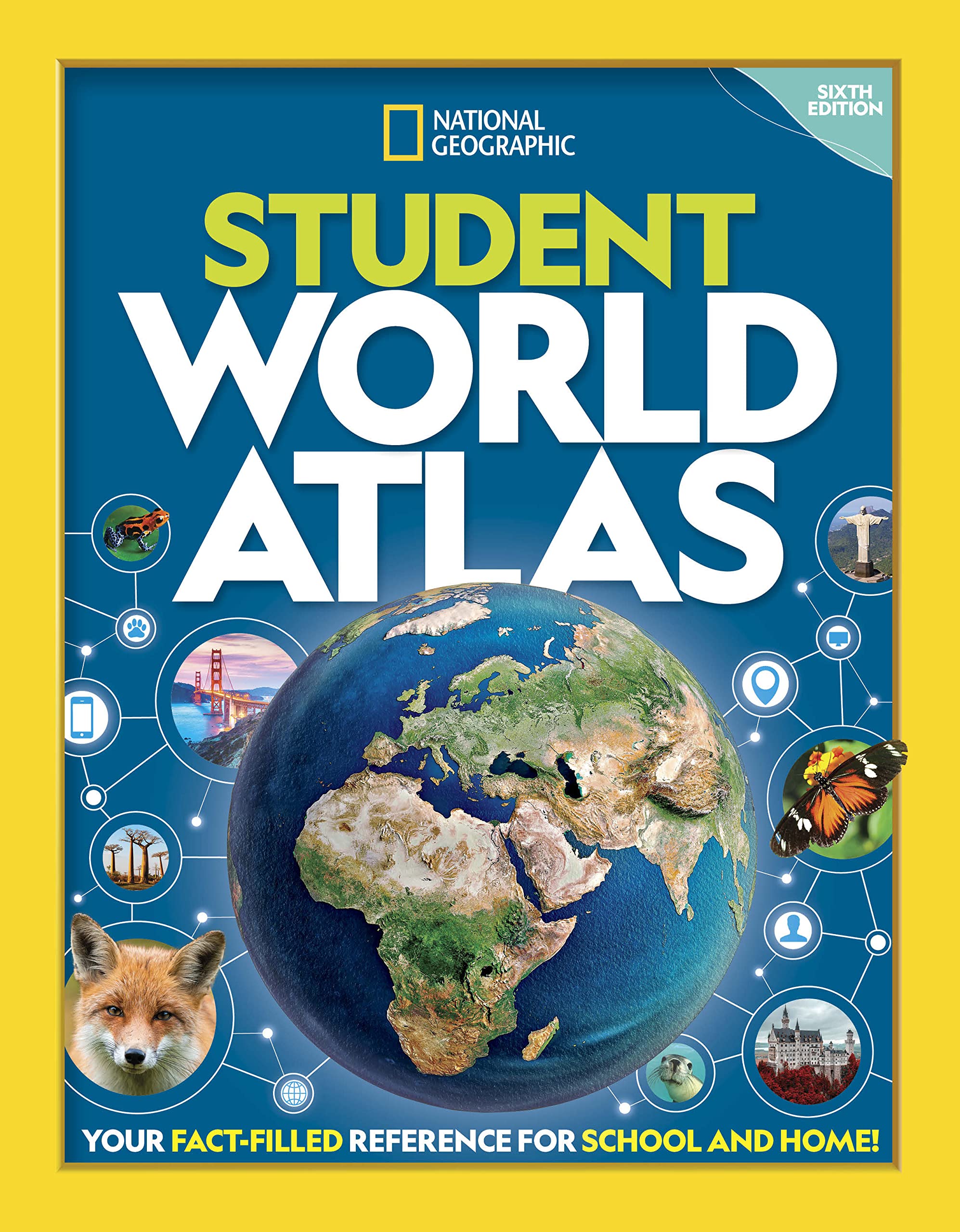 National Geographic Student World Atlas, 6Th Edition,New